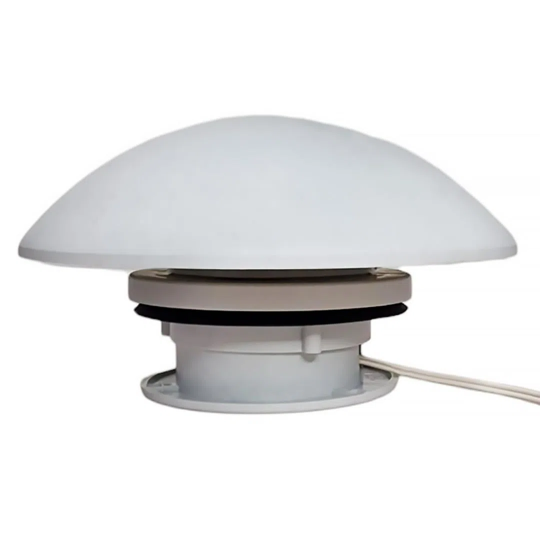 Ventilador eléctrico de 12 V con forma de hongo para caravana, caravana, autocaravana, barco, ventilador eléctrico