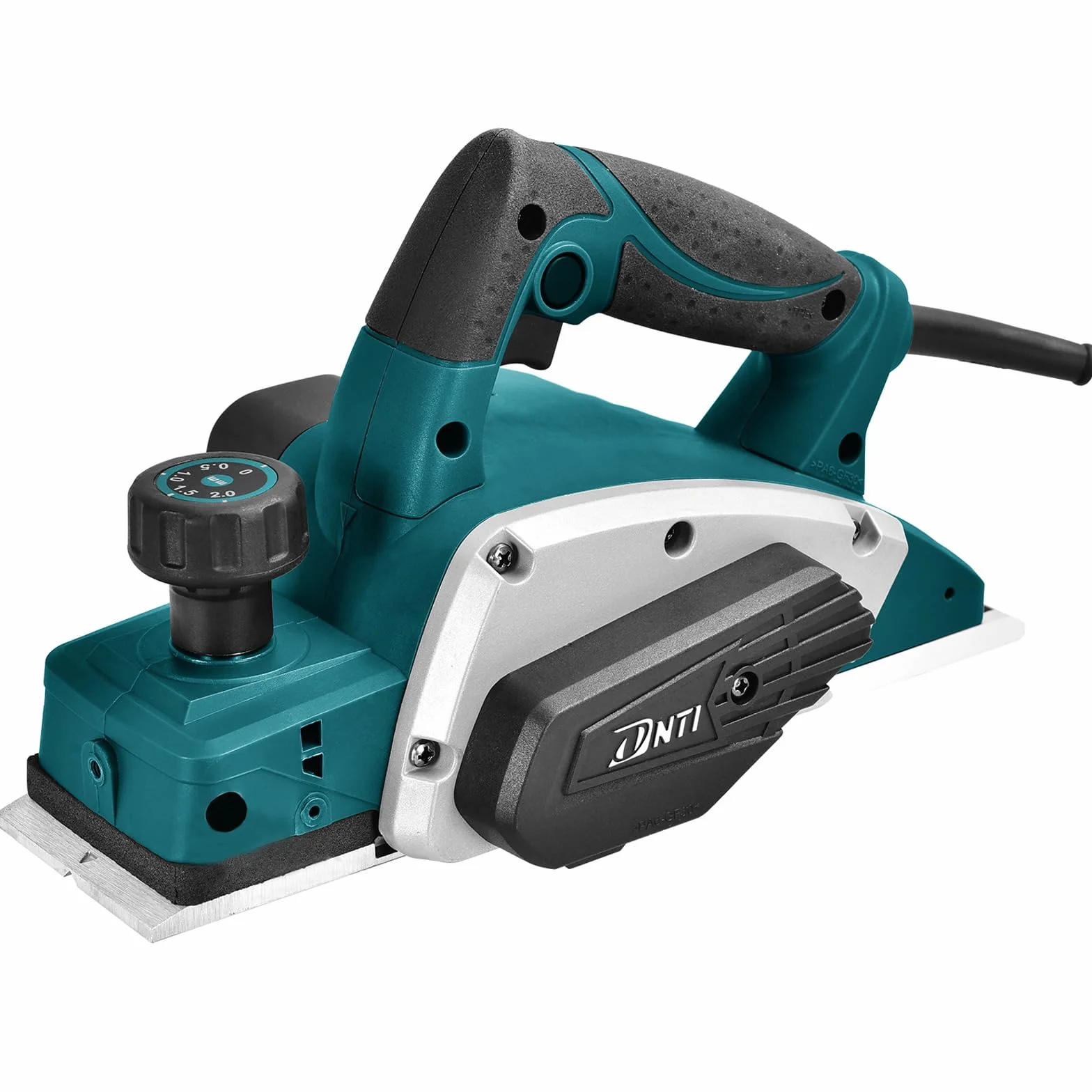 DNTI Cepillo eléctrico con cable Cepillo eléctrico 620 W Cepillo manual con 82 mm y 2 mm de ancho de cepillado, 230 V Ideal para bricolaje y carpintería 58215B