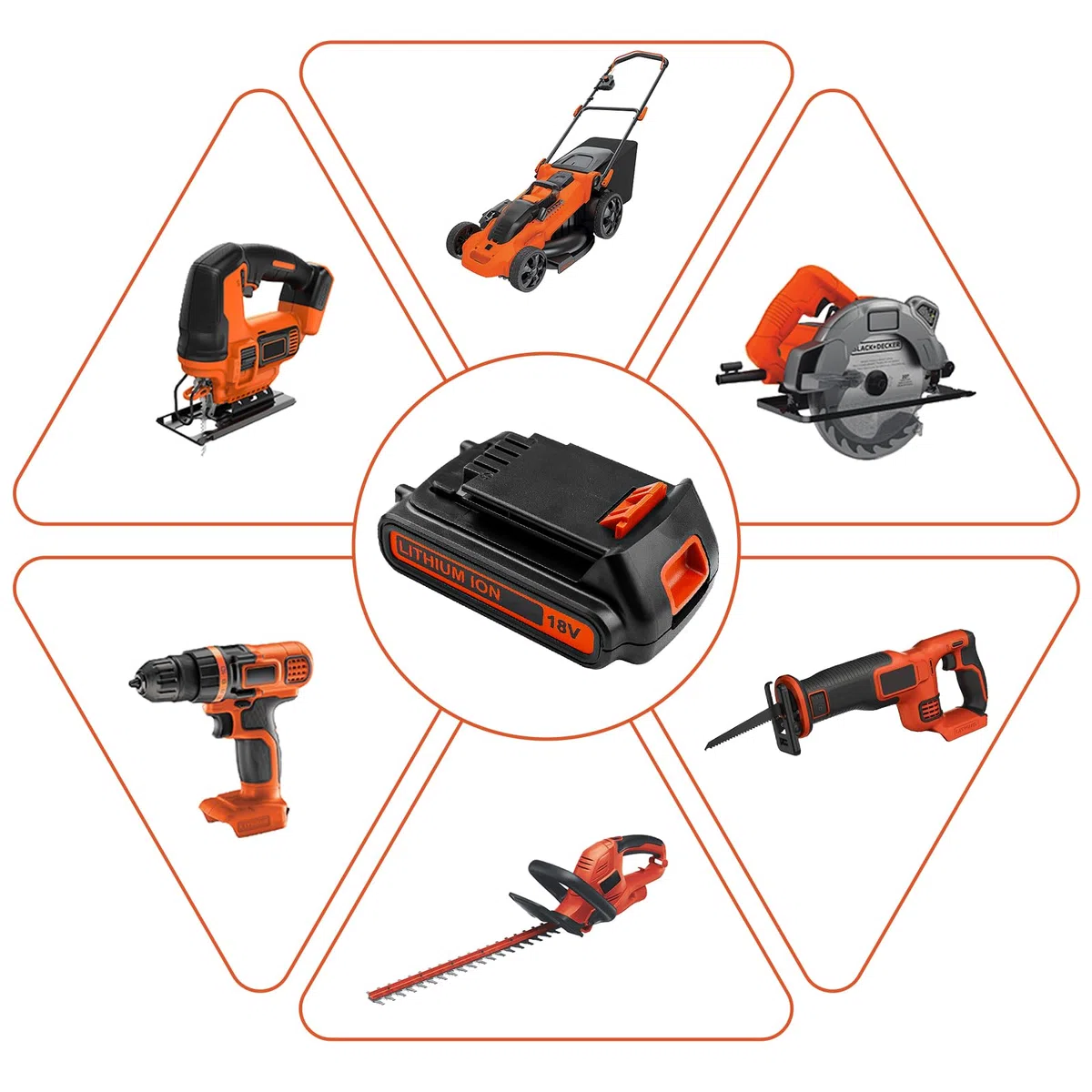 2pcs 3000mAh 18V Batería de Repuesto para Black Decker BL1518-XJ BL2018-XJ LB20 LBXR20 LBX20 LBXR2020-OPE-2 LBXR20B LB2X4020 LST220