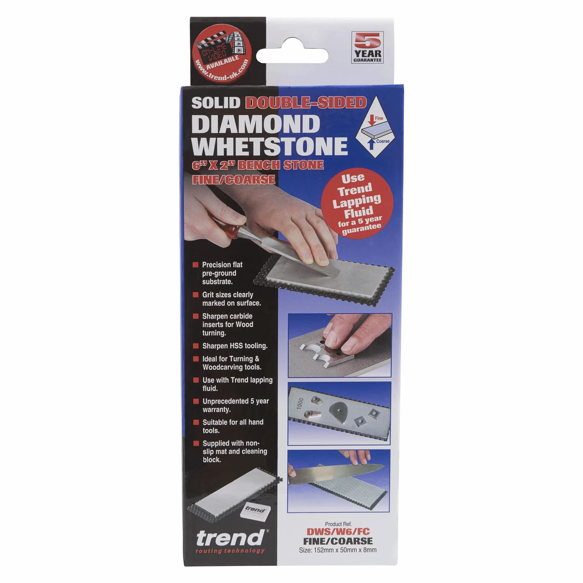 Trend piedra de afilado de precisión (6, diamante Plata