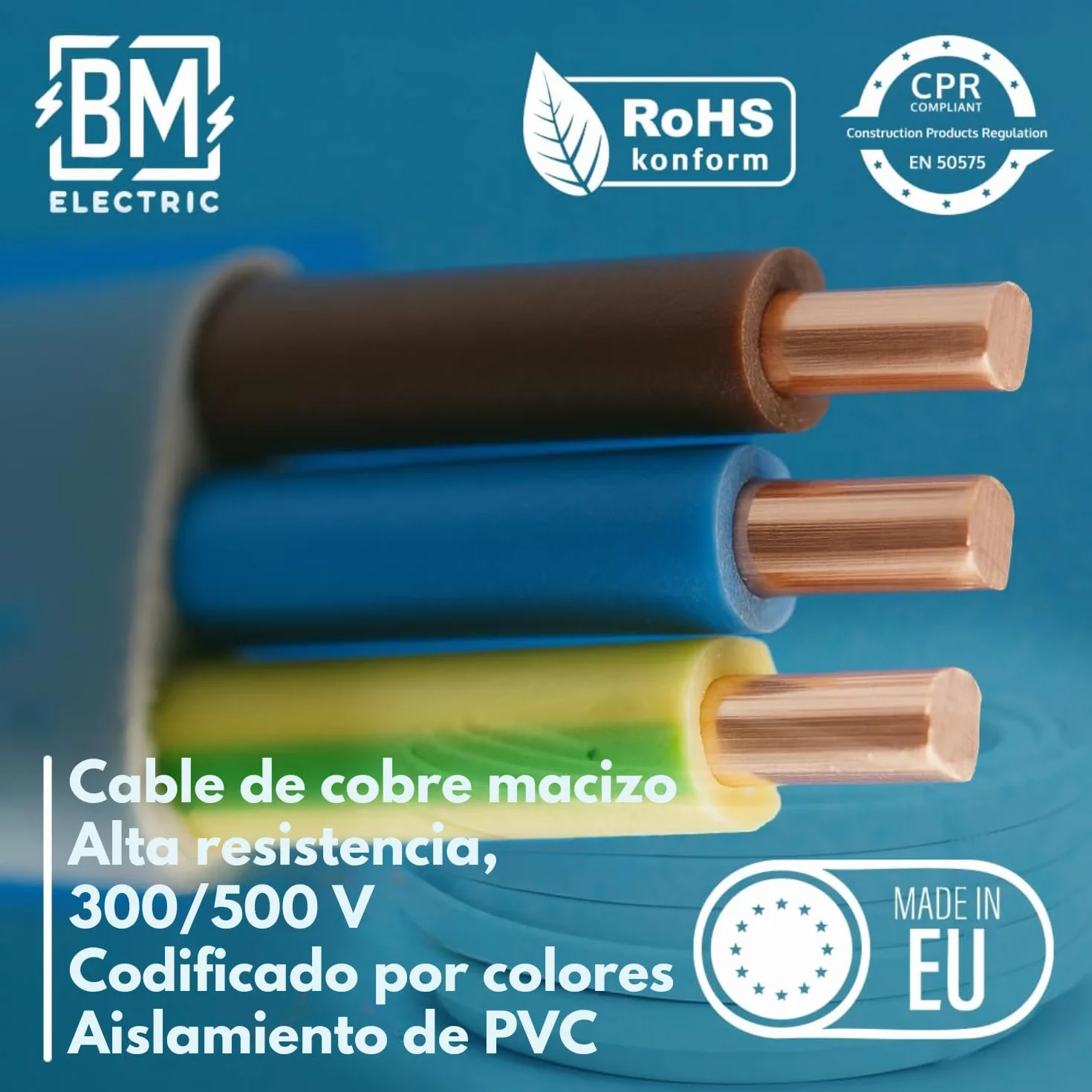 Kabel YDYp NYM 3x1,5 płaski 300/500V do instalacji elektrycznej