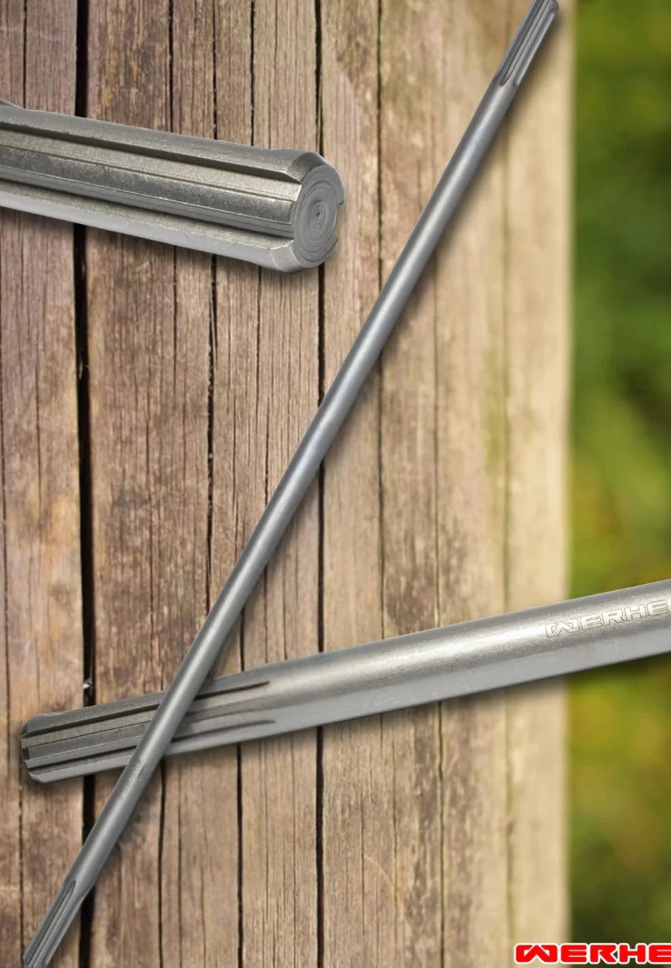 WERHE Extensión de perforación 1180 mm – Adaptador SDS Max para perforaciones profundas – Robusta y compatible