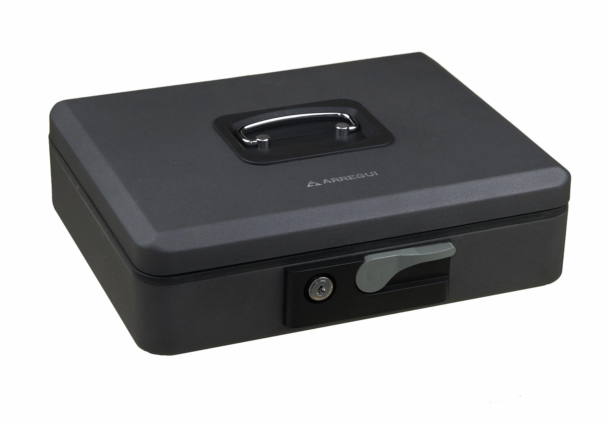 ARREGUI Popup C9746 Caja fuerte portátil 30 cm acero gris grafito