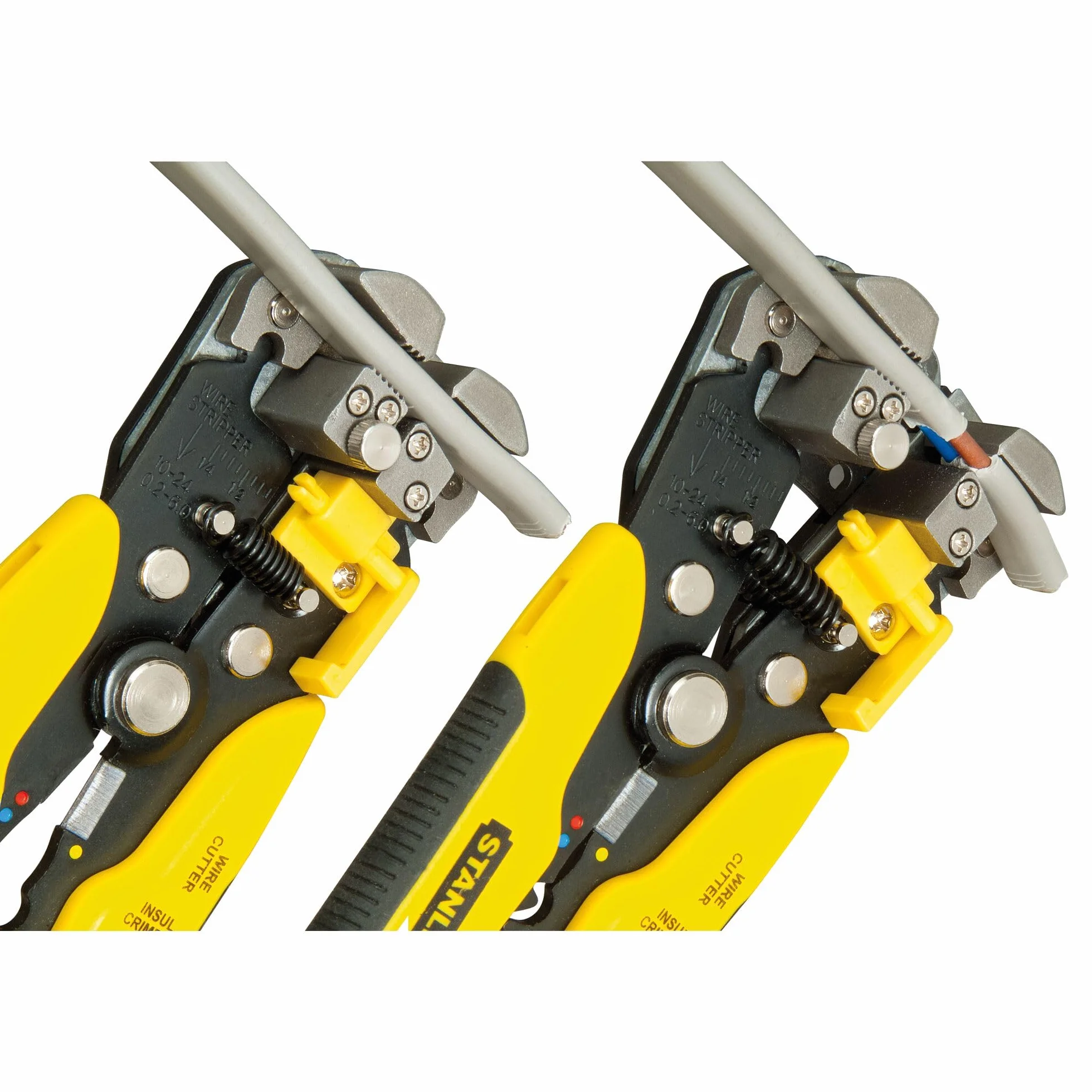 Stanley Fmht0-96230 - Alicate Pelacables Automatico, Negro, Amarillo