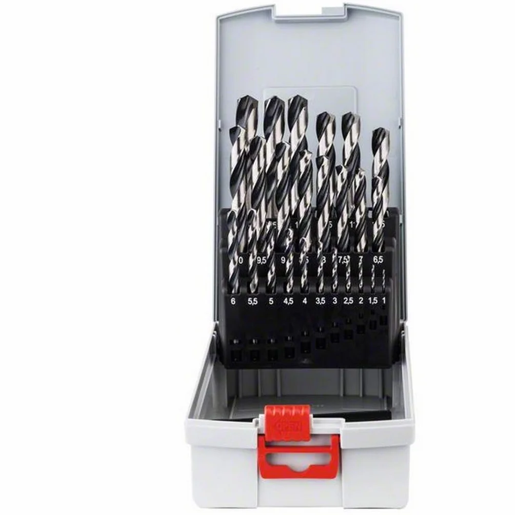 Bosch Professional Set 25 brocas helicoidales HSS PointTeQ 1-13 mm