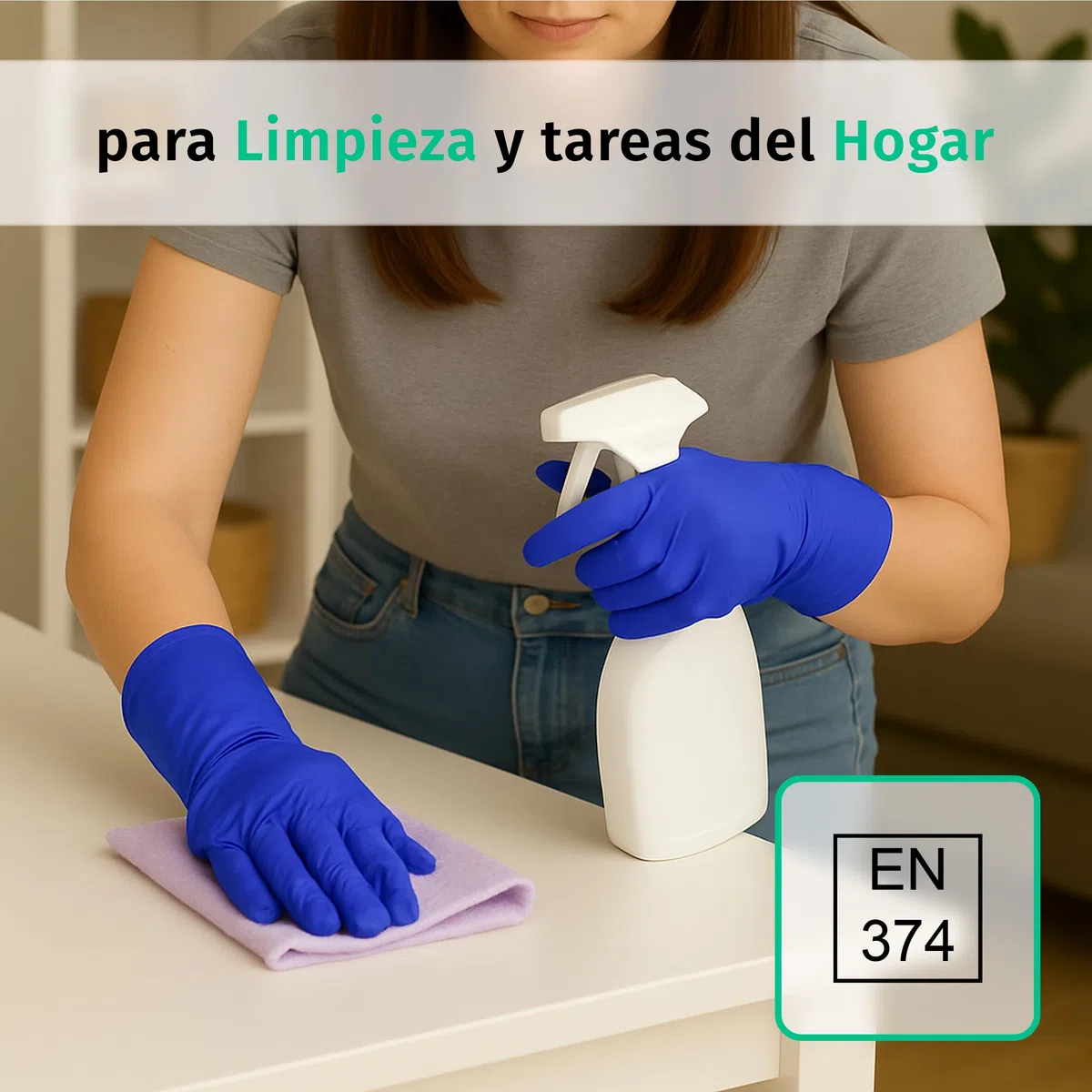 SF Guantes de nitrilo L violetas – 1000 (10x100) unidades, guantes desechables sin polvo, sin látex, médicos y de examen, aptos para cocina, limpieza, cosmética y uso doméstico
