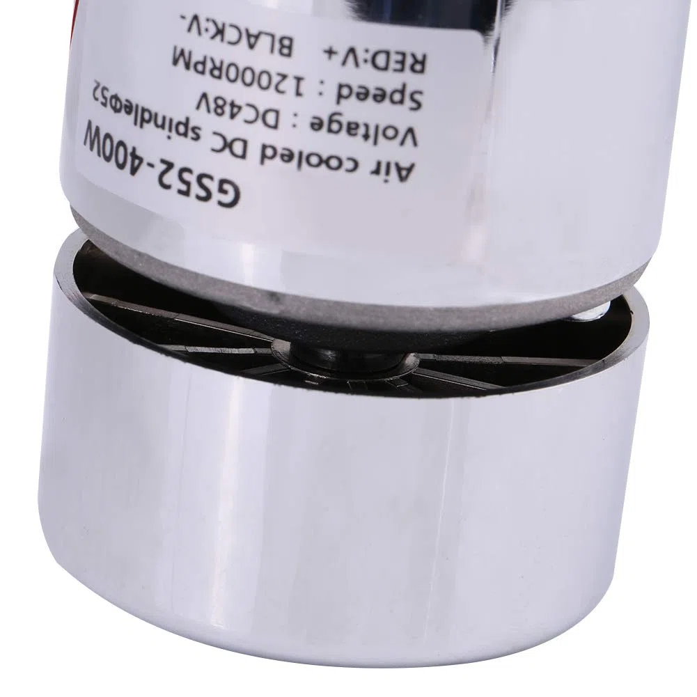 Hilitand DC48V 400W ER11 Husillo Motor de Alta Velocidad Cepillo Aire Enfriado Grabador Husillo Motor 12000r