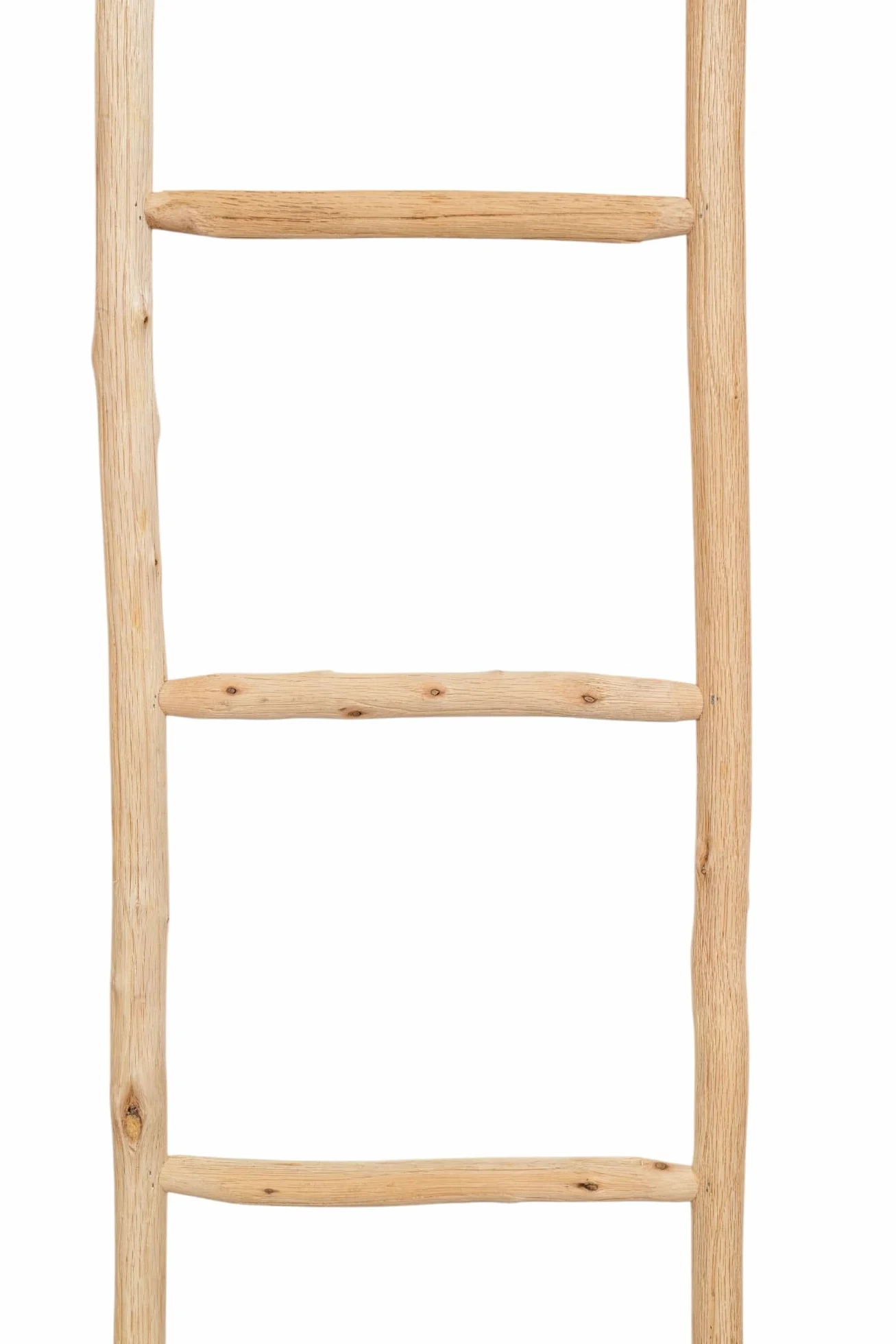 Escalera toallero baño 128 x 32 x 3 – Toallero de bambú decorativa