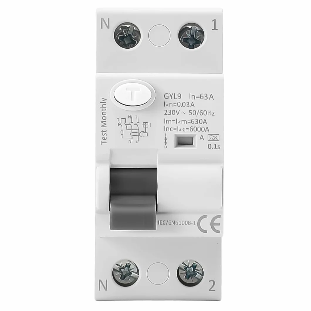 Interruptor Diferencial SuperInmunizado SI 63A 30mA, 2P, Clase A y 6kA.