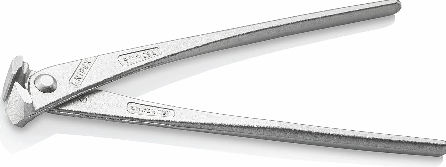 KNIPEX Tenaza rusa de fuerza gran efecto palanca con cartulinas autoservicio cincado brillante 250 mm, 99 14 250 SB