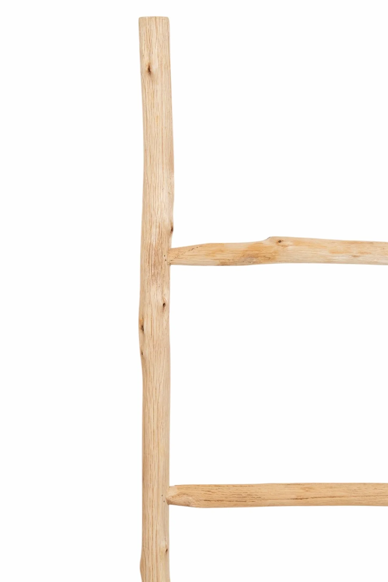 Escalera toallero baño 128 x 32 x 3 – Toallero de bambú decorativa