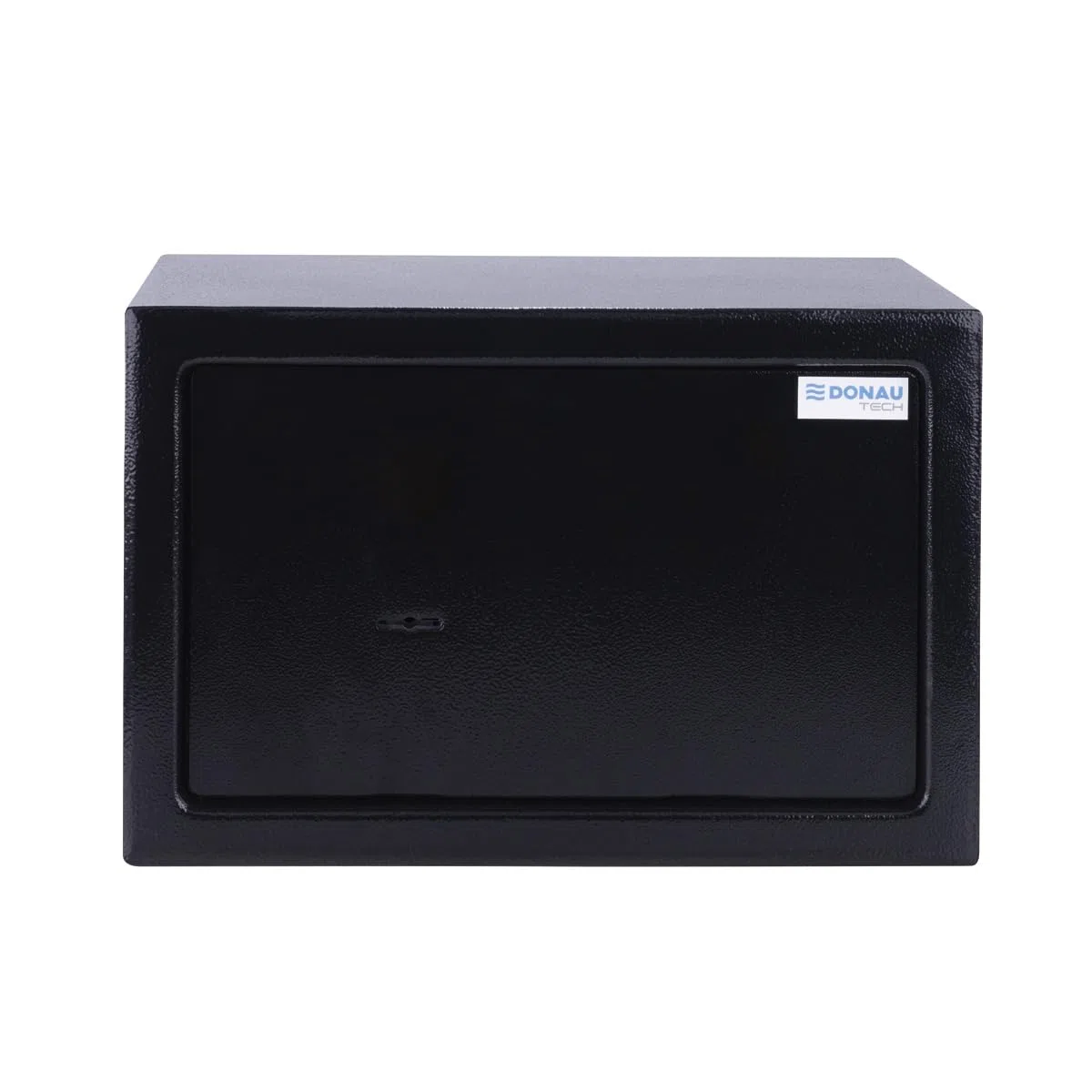 Caja fuerte para muebles DONAU TECH 8,5 L / 31 x 20 x 20 cm/manual para muebles/Caja fuerte para suelo o pared, incluye 2 llaves/Color negro