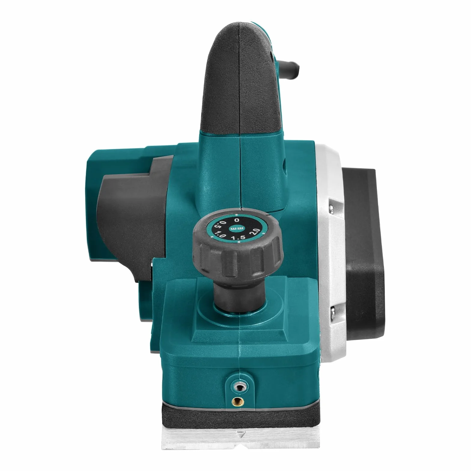 DNTI Cepillo eléctrico con cable Cepillo eléctrico 620 W Cepillo manual con 82 mm y 2 mm de ancho de cepillado, 230 V Ideal para bricolaje y carpintería 58215B