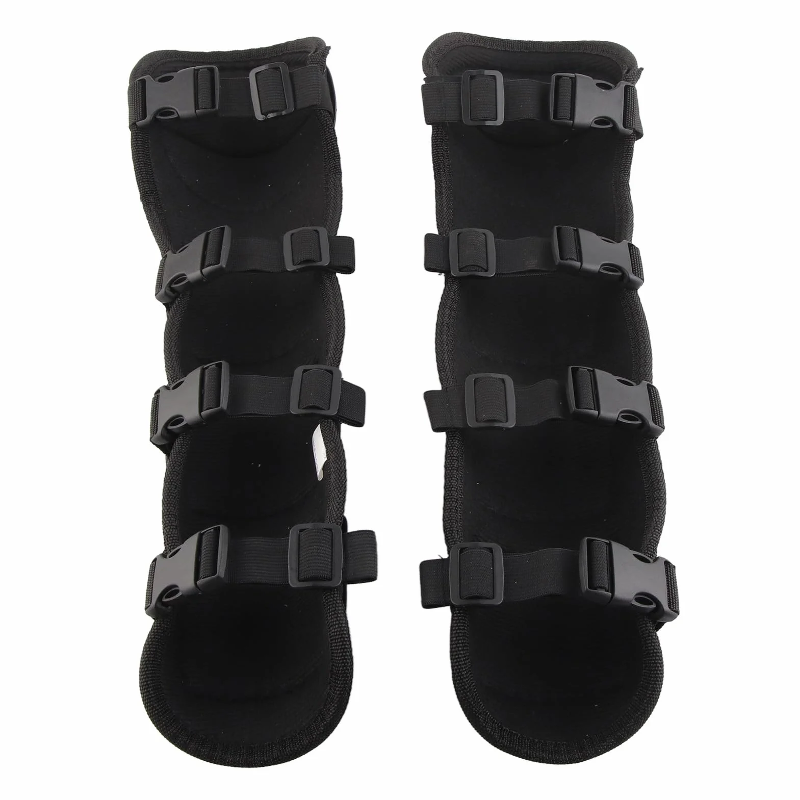 Polainas para recortadoras, espinilleras para cortar el césped, espinilleras protectoras para las piernas para usar al recortar desbrozadoras, equipo de protección fácil d