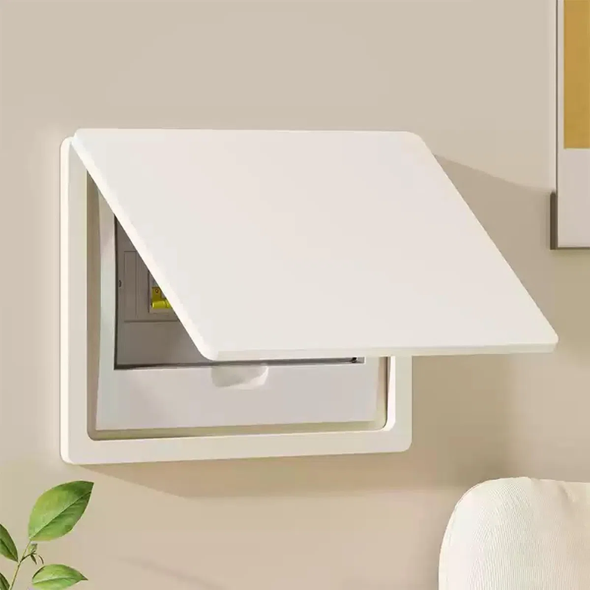 Cuadro for Tapar Electrico Pintura Decorativa Tapa Distribución Eléctrica Pintura Colgante Panel Interruptores Fácil Abrir Cerrar(A,45x35cm)