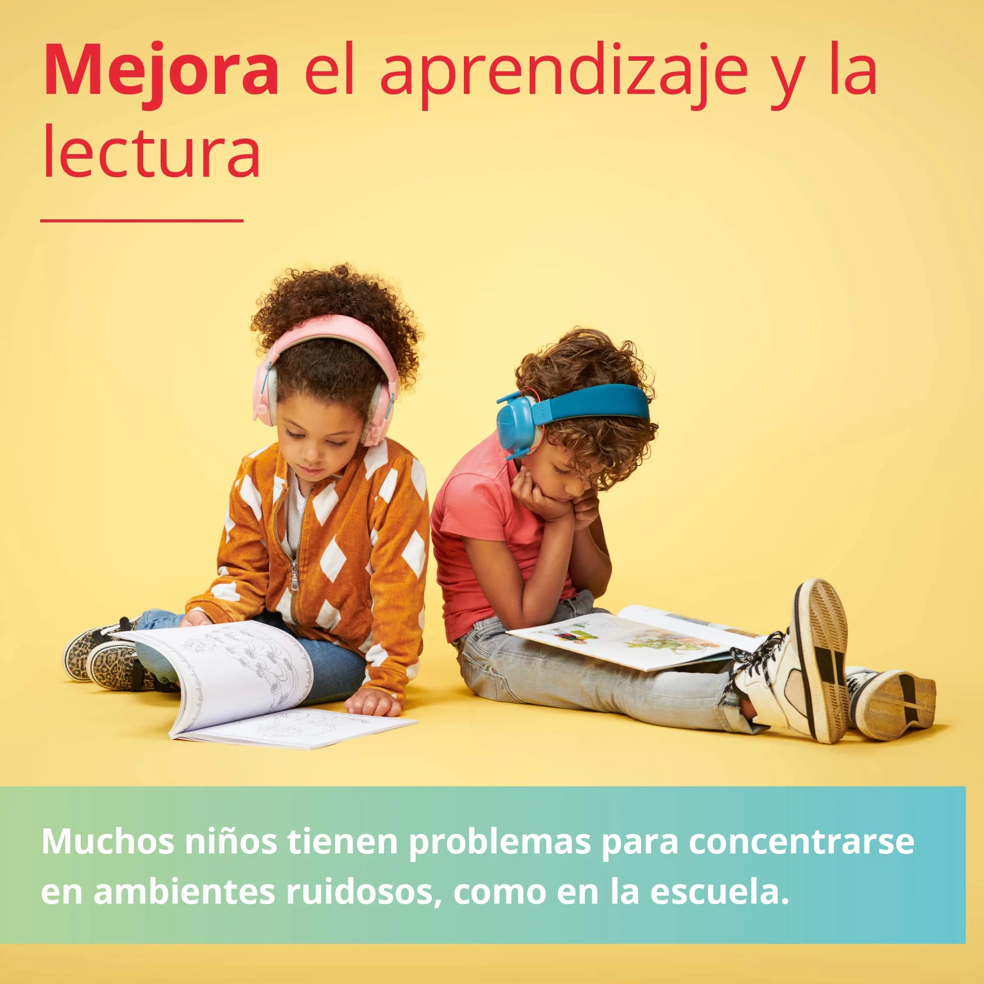 Alpine Muffy Protectores de Oído para Niños 5-16 Años Cascos Antirruido Protección Auditiva Banda Ajustable Azul
