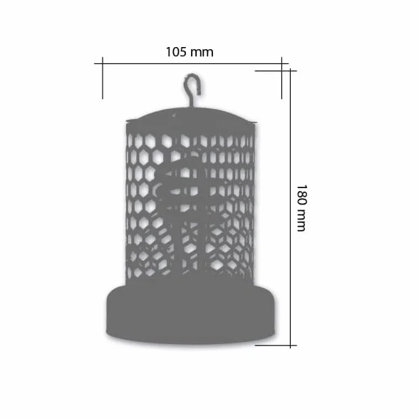Estufa portátil ELS de mesa con convección, Hierro fundido, 1 bobina, 110V