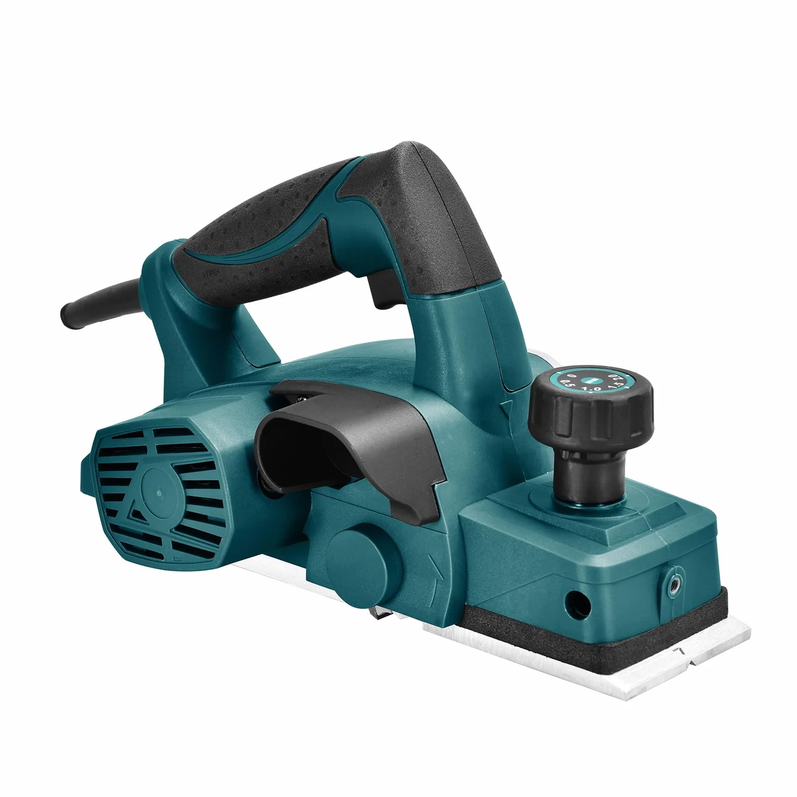 DNTI Cepillo eléctrico con cable Cepillo eléctrico 620 W Cepillo manual con 82 mm y 2 mm de ancho de cepillado, 230 V Ideal para bricolaje y carpintería 58215B