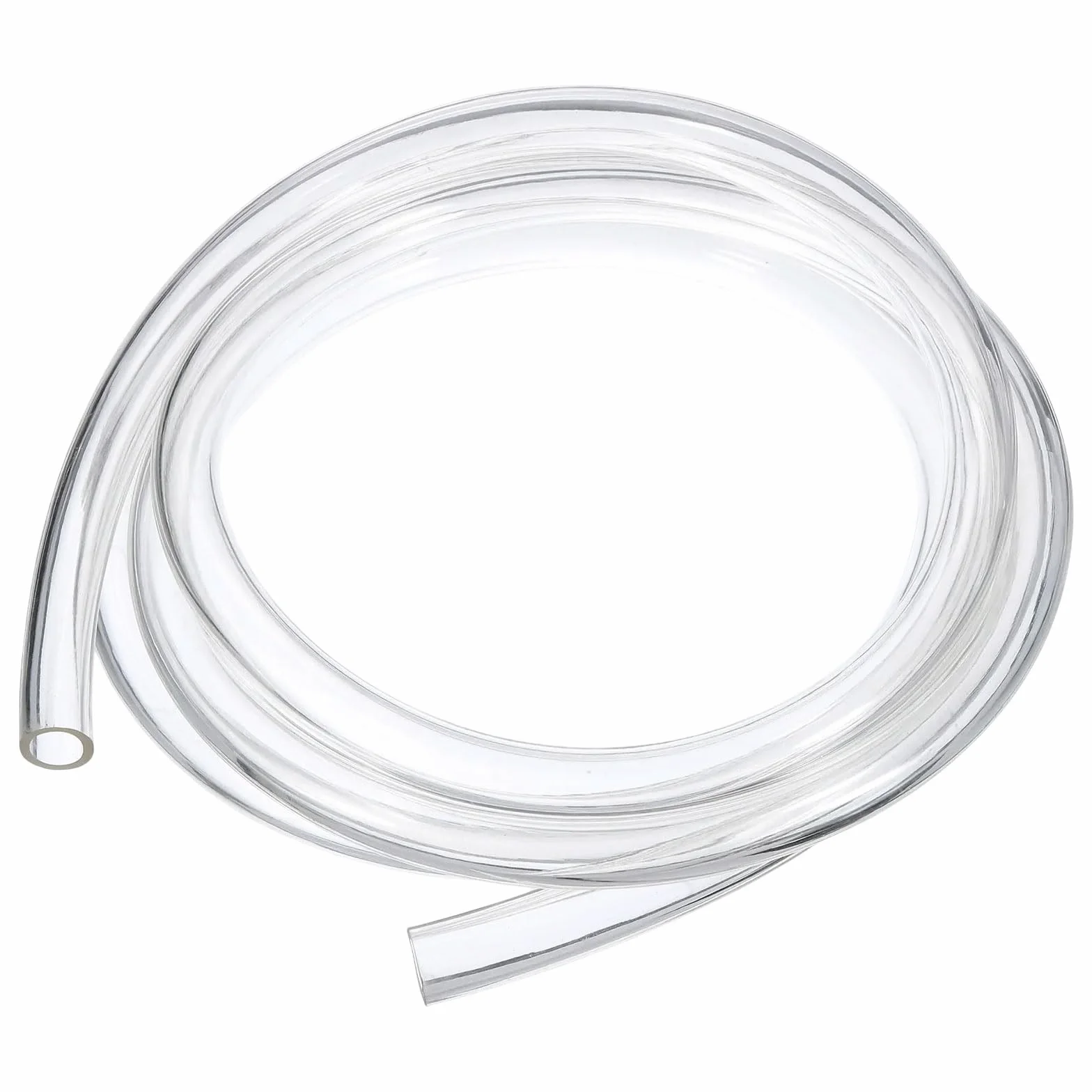 QUARKZMAN Tubo Flexible de PVC, 16mm de ID x 22mm de OD - 3 Metros de Largo Tubos de Agua de Vinilo Transparente, Tubería de Agua Plástico Ligero y Flexible para Tanque y Acuario