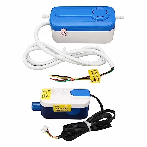 Bomba de Condensado HVAC, Bomba Silenciosa de Eliminación de Drenaje de Condensación Automática Mini Dividida, Bomba de Condensado Automática para HVAC, Aire Acondicionado,