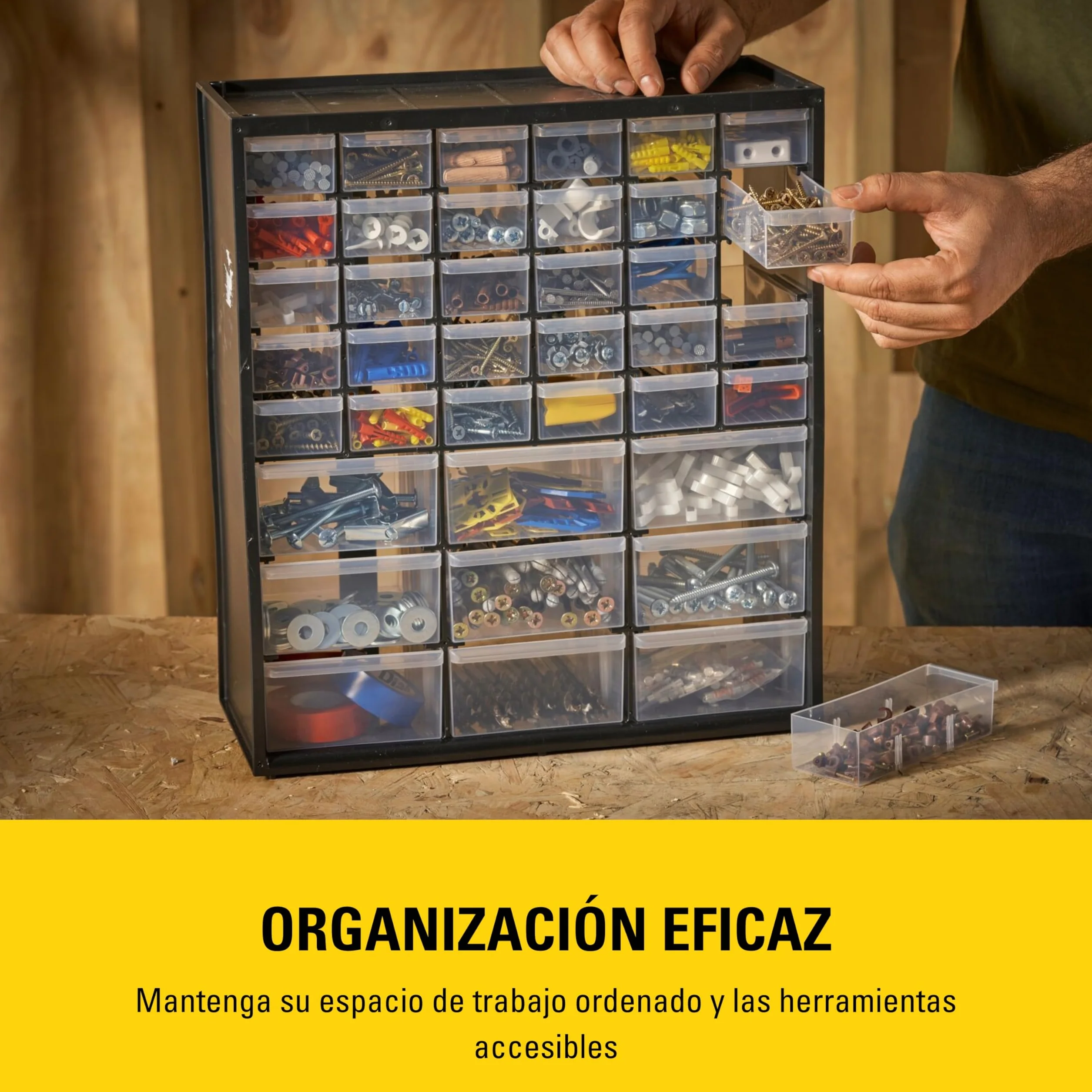 STANLEY Caja de almacenamiento multiusos con 39 cajones, 1-93-981
