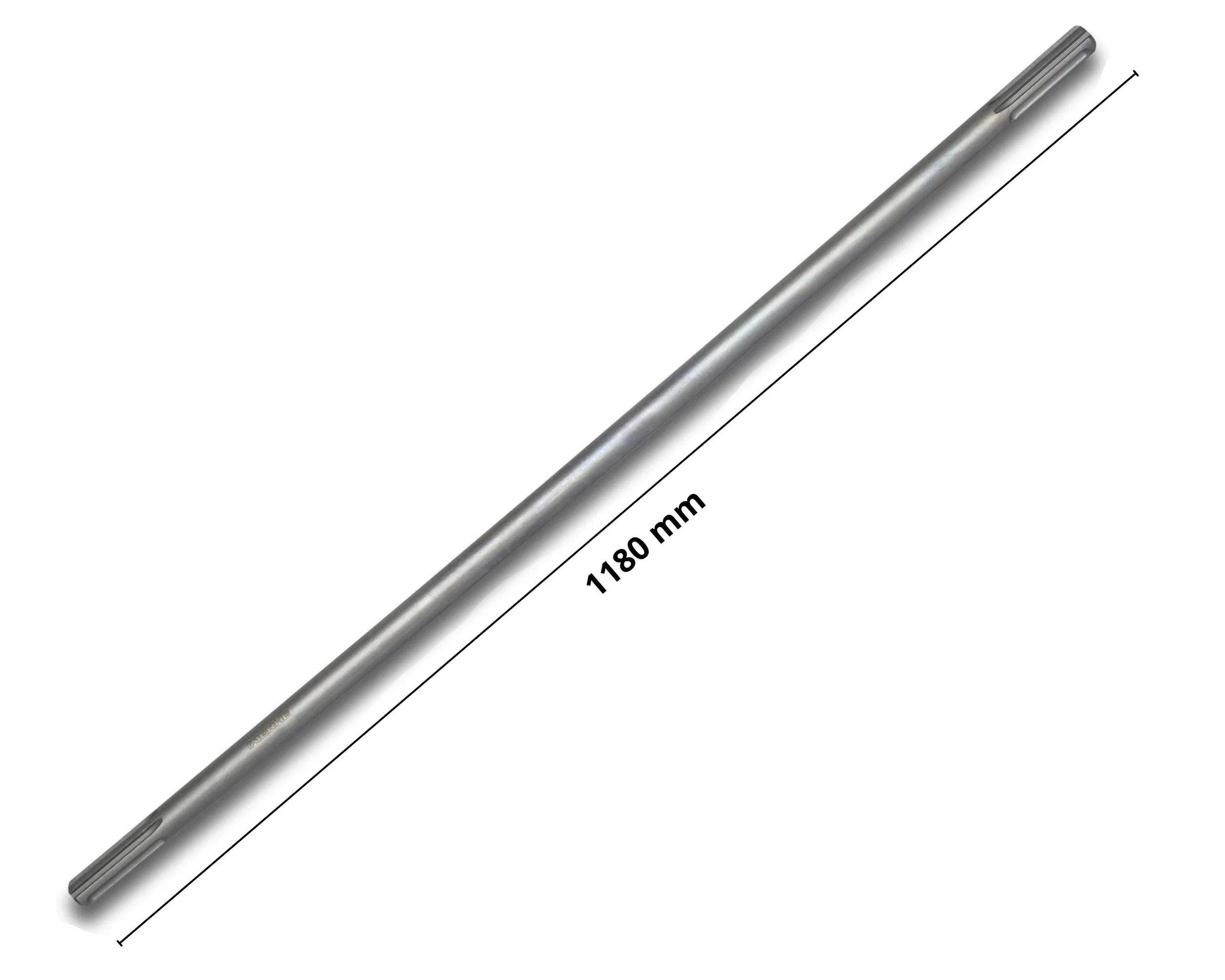 WERHE Extensión de perforación 1180 mm – Adaptador SDS Max para perforaciones profundas – Robusta y compatible