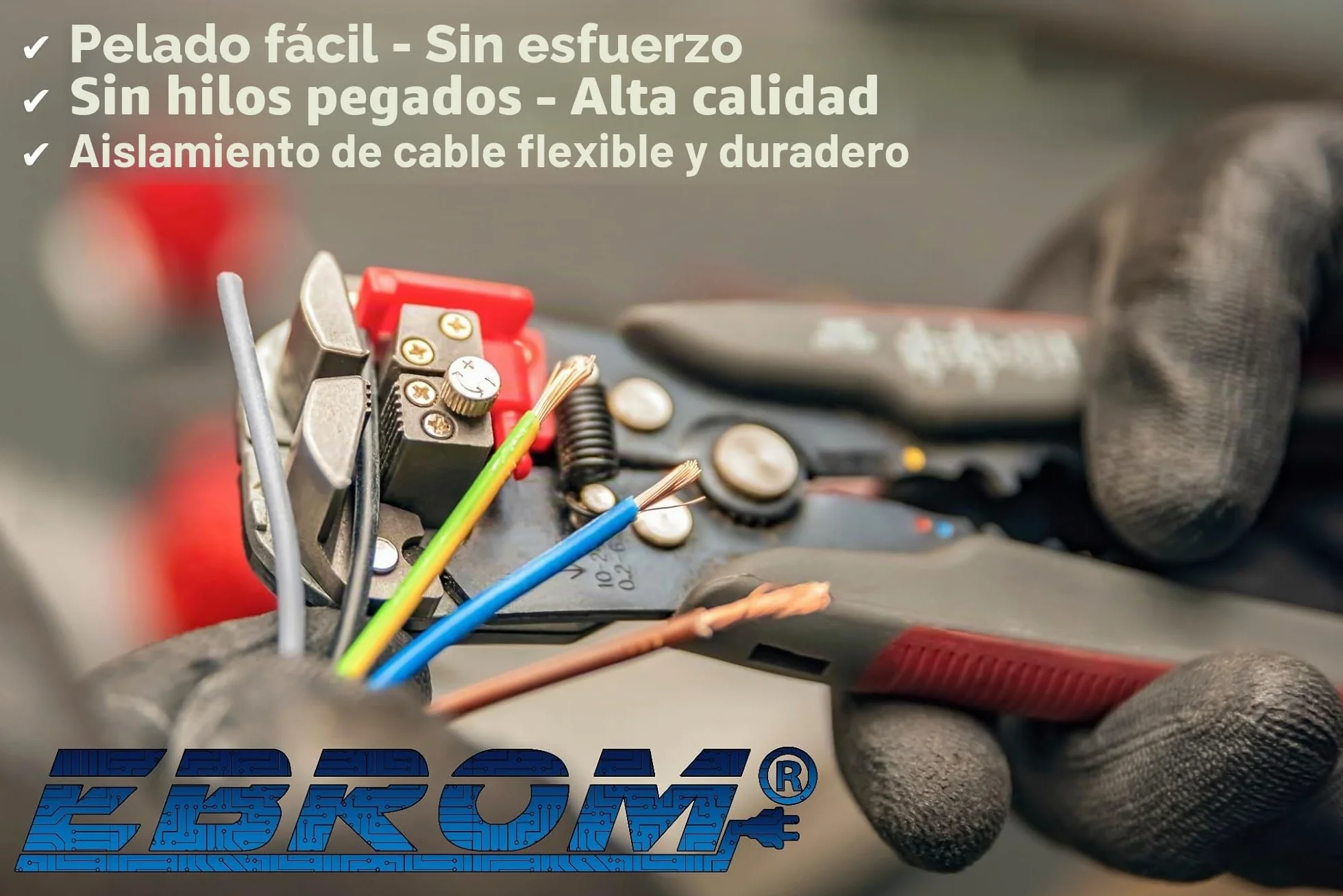 Cable de manguera de plástico redondo H05VV-F 3 x 1,5 mm² 3G1,5 (mm2) – Color: negro 5 m/10 m/15 m/20 m/25 m/30 m/35 m/40 m/45 m/50 m/55 m/60 m, etc. hasta 100 m en 5m seleccionables