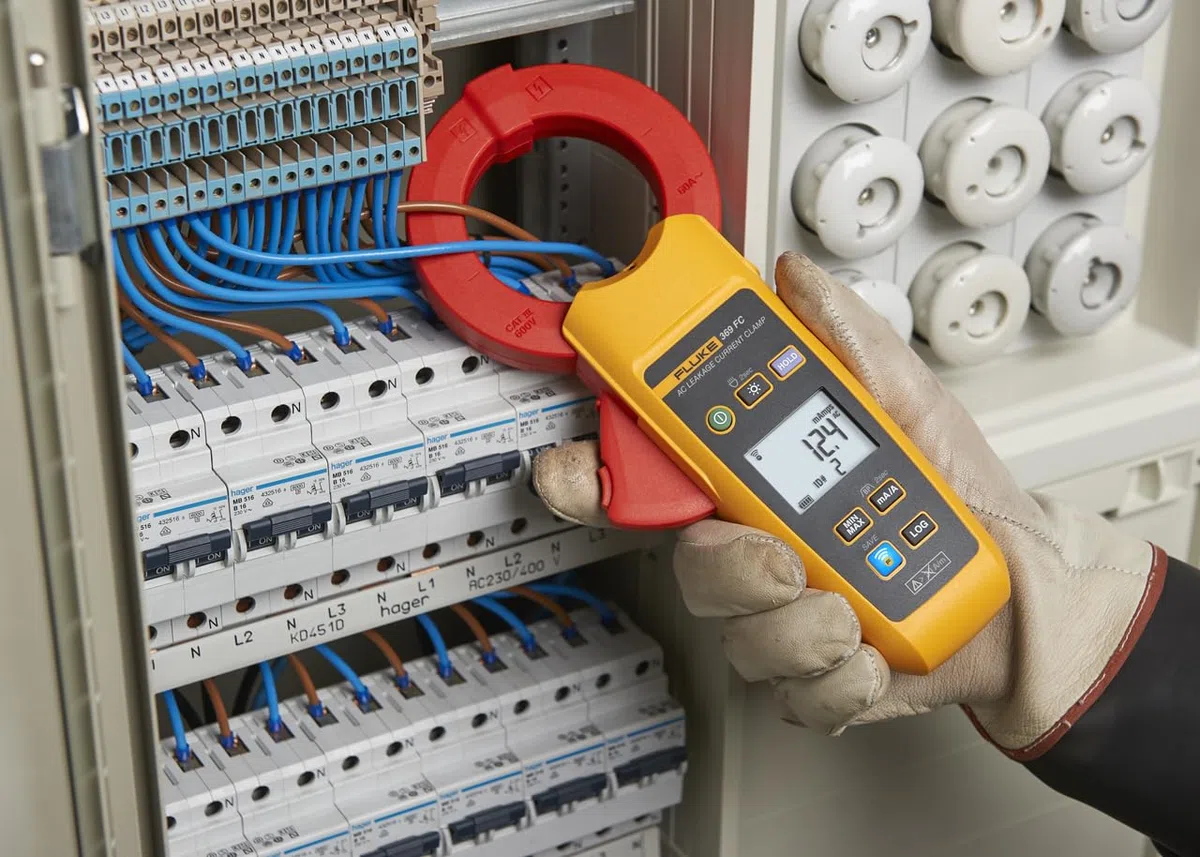 Fluke 369 FC inalámbrico fuga Pinza amperimétrica, 61 mm mandíbula