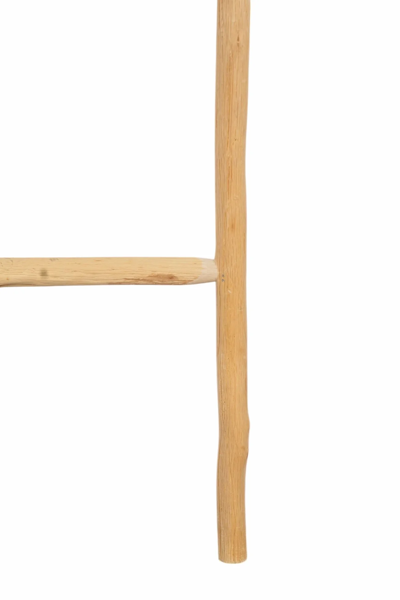 Biscottini Escalera toallero baño 108 x 32 x 3 – Escalera decorativa de madera – Toallero de bambú