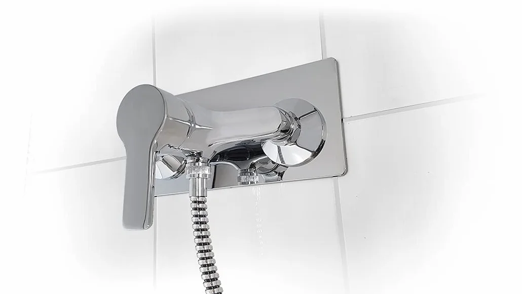 Placa de acabado para salida mural de ducha/bañera | Compatible con sistema FIXSYSTEM | Conexión resistente y duradera | Ideal para instalaciones sanitarias | Fácil instalación | QUICK PLOMBERIE