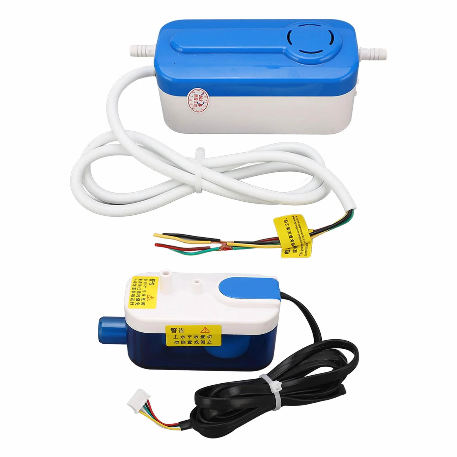 Bomba de Condensado Mini Split HAVC, QS24B AC110-240V 50/60Hz Aire Acondicionado Automático Eliminación de Drenaje de Condensación Bomba Silenciosa para Deshumidificador de Horno