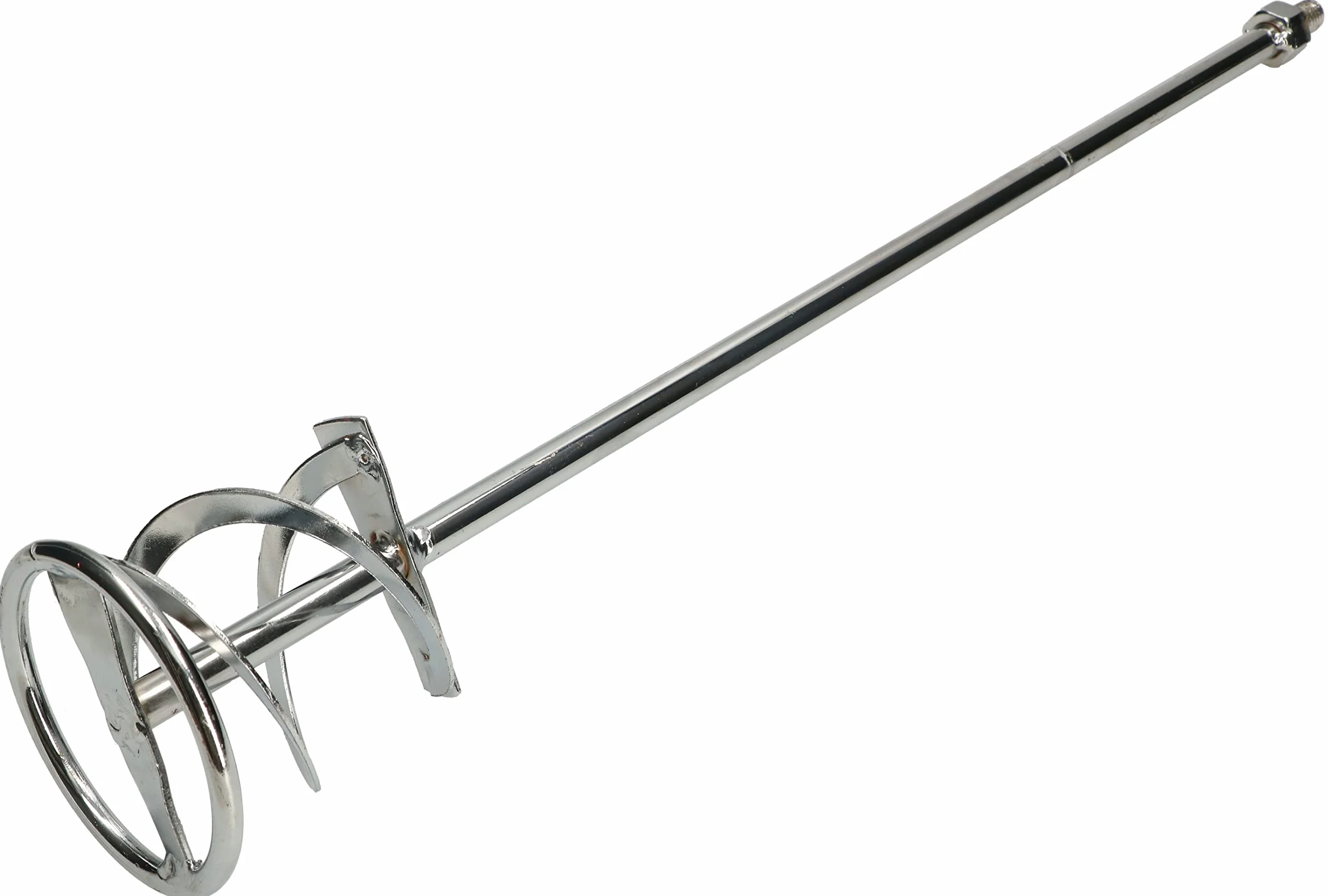 KOTARBAU® Varilla mezcladora 100 mm con rosca M14, Mezclador, Agitador, Meclador de pintura, cola, mortero, yeso, cemento, Mezcladora espiral, Batidora de yeso