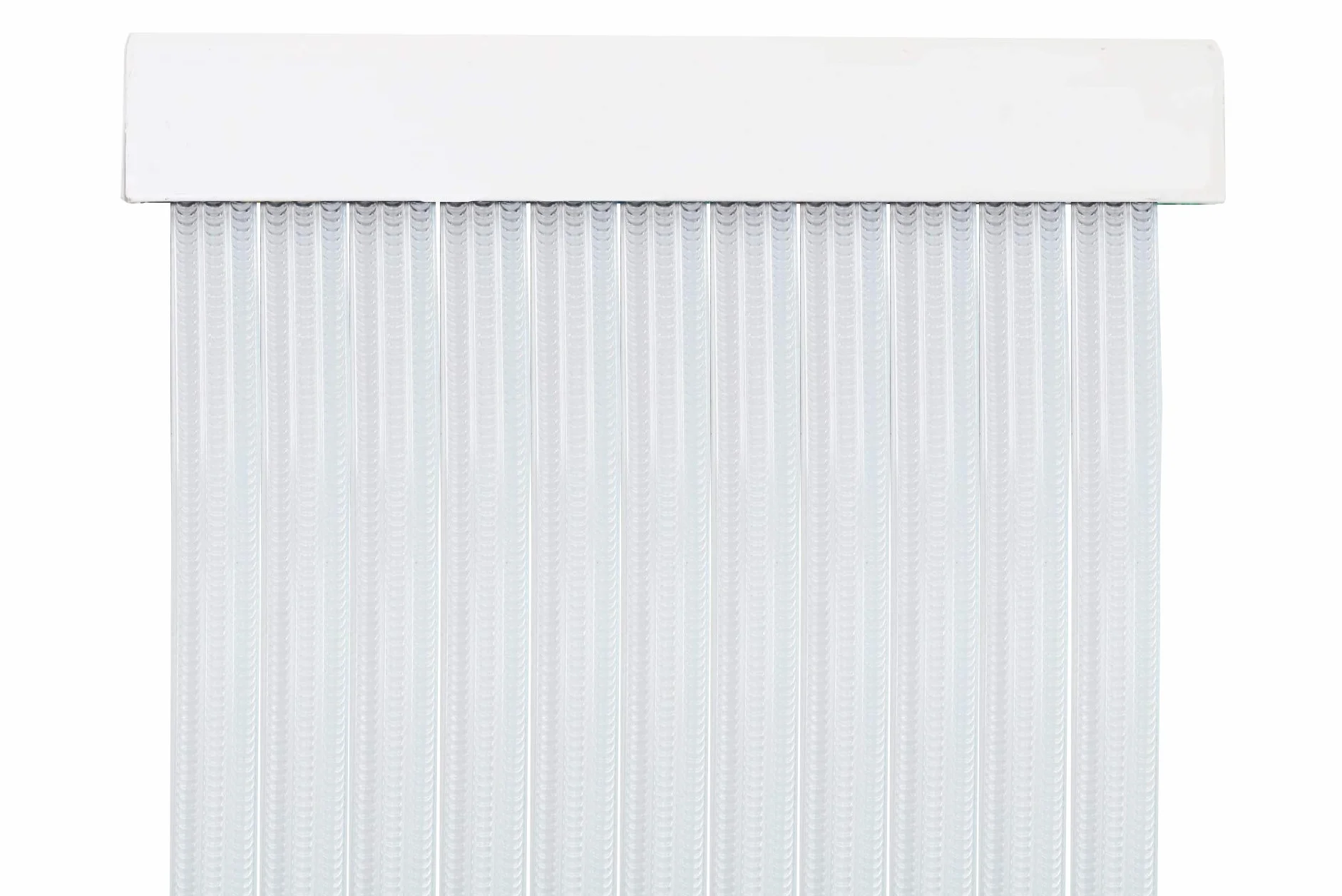 MERCURY TEXTIL Cortina para Puerta Tiras PVC 210x90cm Transparente P5