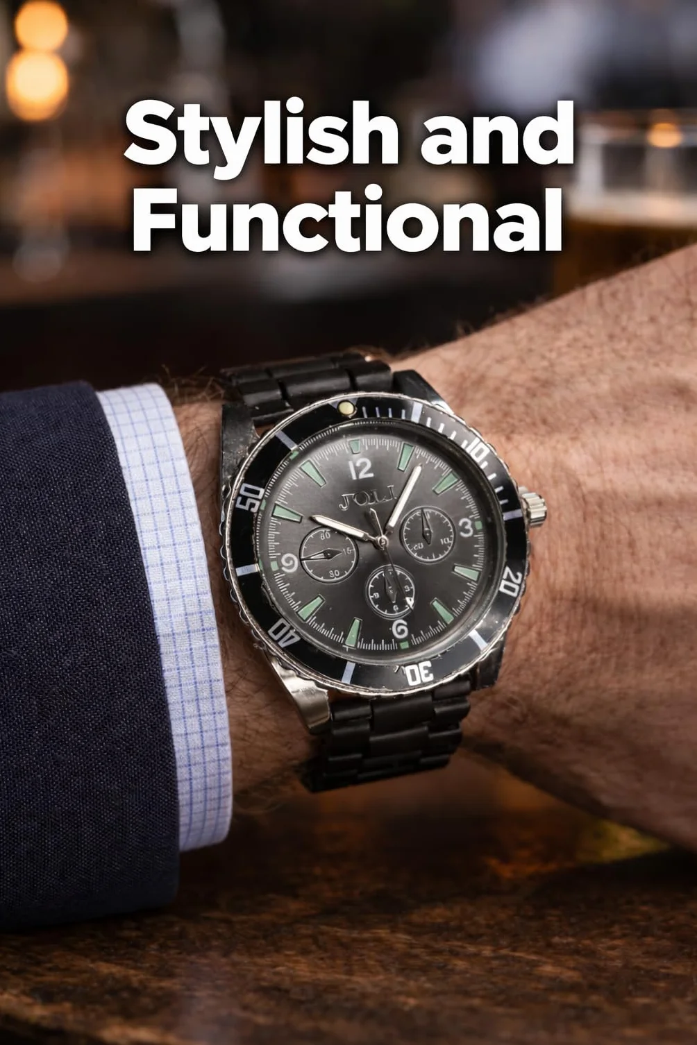 Secret Stash Hidden Watch Safe - Reloj de pulsera con compartimento secreto para dinero, píldoras y joyas - Incluye caja de regalo