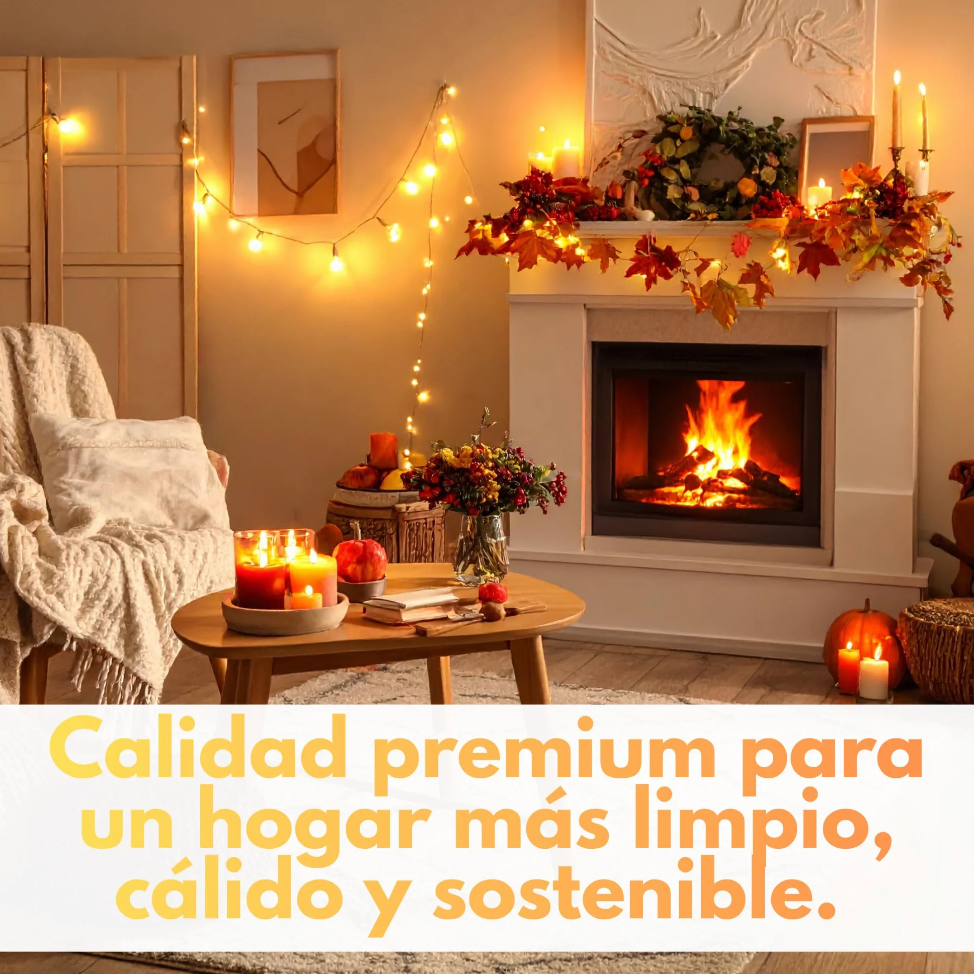 Bioetanol 99,9% Origen Vegetal | Con Cánula | Combustible Limpio para Chimeneas de Bioetanol | Sin Humo ni Olor | Ecológico y Renovable | Apto para Quemadores y Estufas de Bioetanol