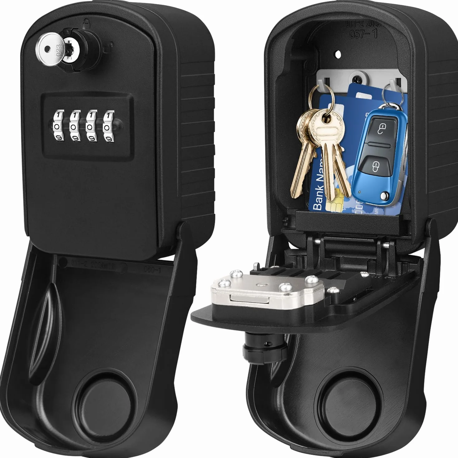 Caja para Llaves con Codigo Grande Pared Caja Seguridad Llaves Exterior Impermeable Key Lock Box