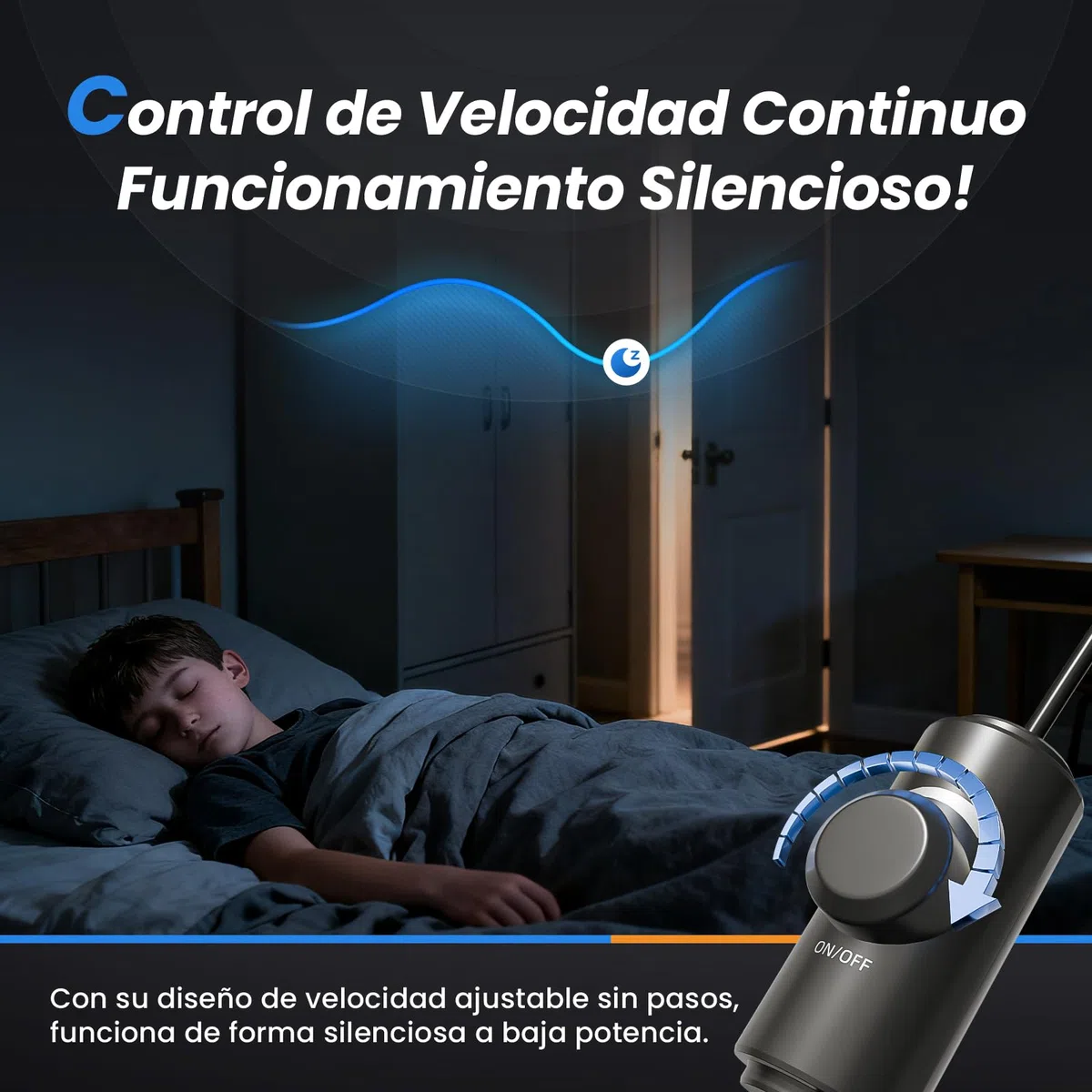 Ventilador de Conducto 100 mm Regulable con Control de Velocidad, Extractor Silencioso en Línea, Motor con Protección contra Sobrecalentamiento, Enchufe UE, Cable 3 m