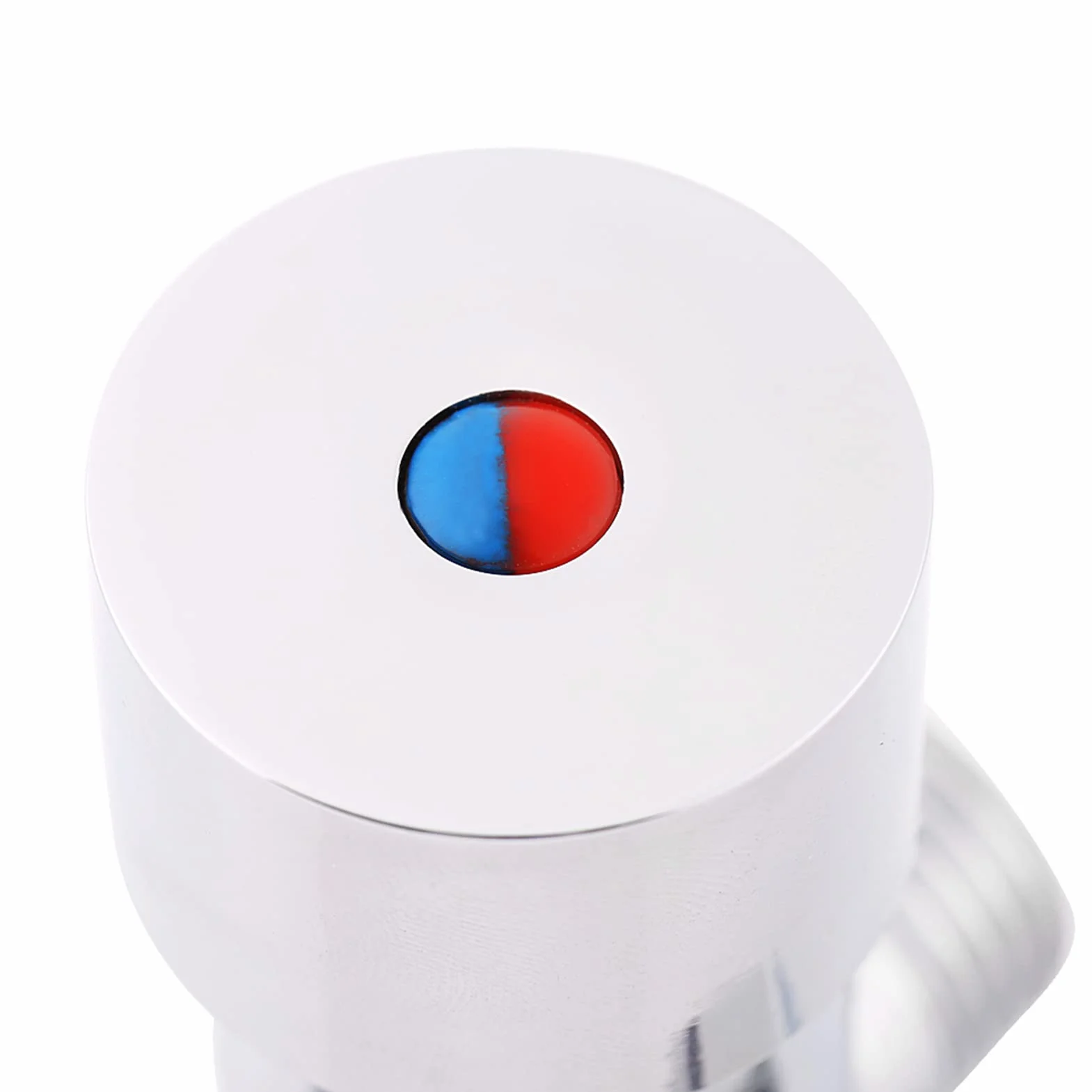 Válvula de agua fría y caliente, Super práctica G1/2 válvula de mezcla automática de agua fría y caliente control de temperatura del mezclador termostático