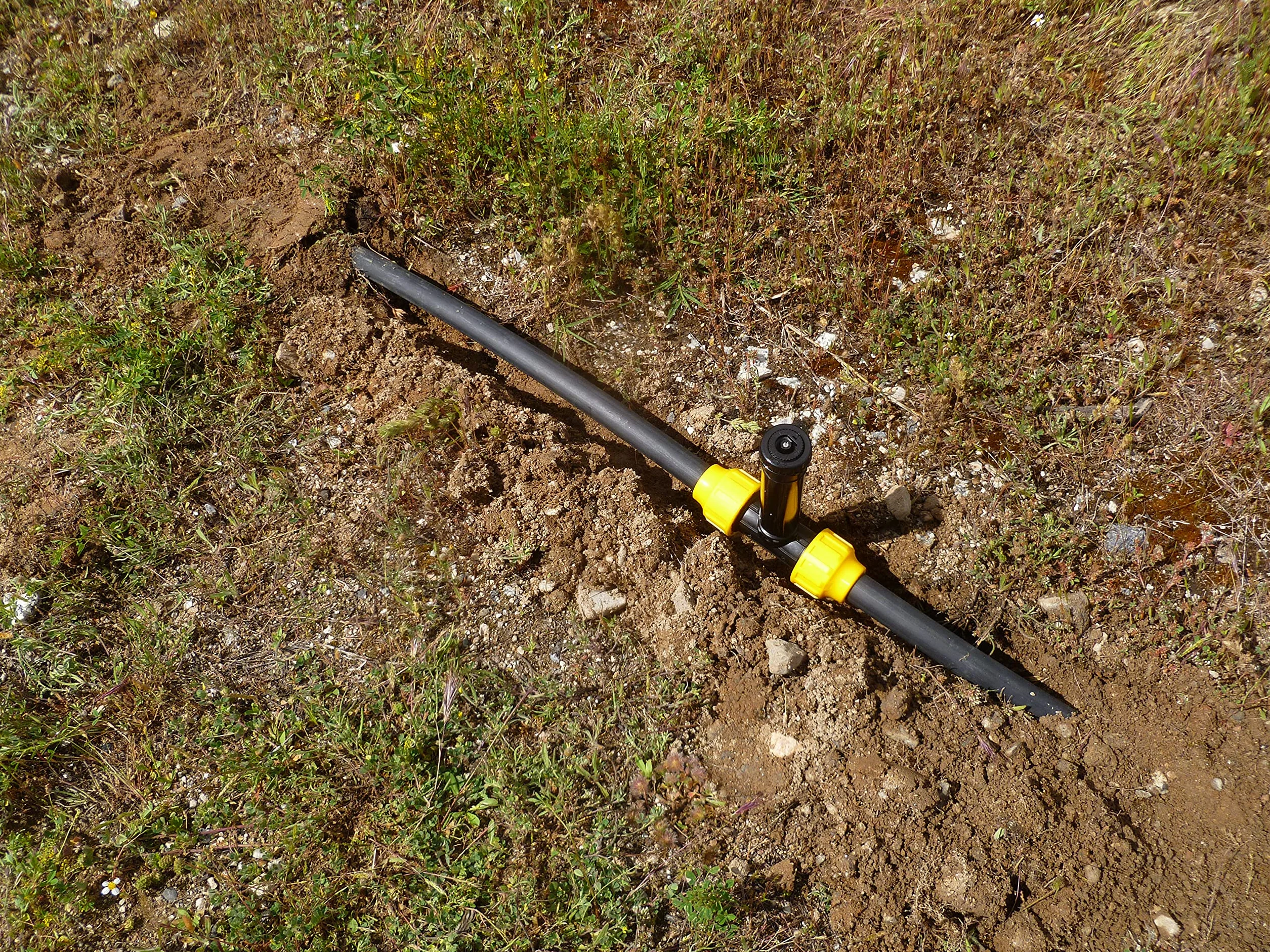 S&M 012211 – Tubería de polietileno de presión Ø 20 mm (10 atmósferas) x 25 metros longitud | Color negro, apto para uso alimentario y riego en jardines, huertos y actividades agrícolas