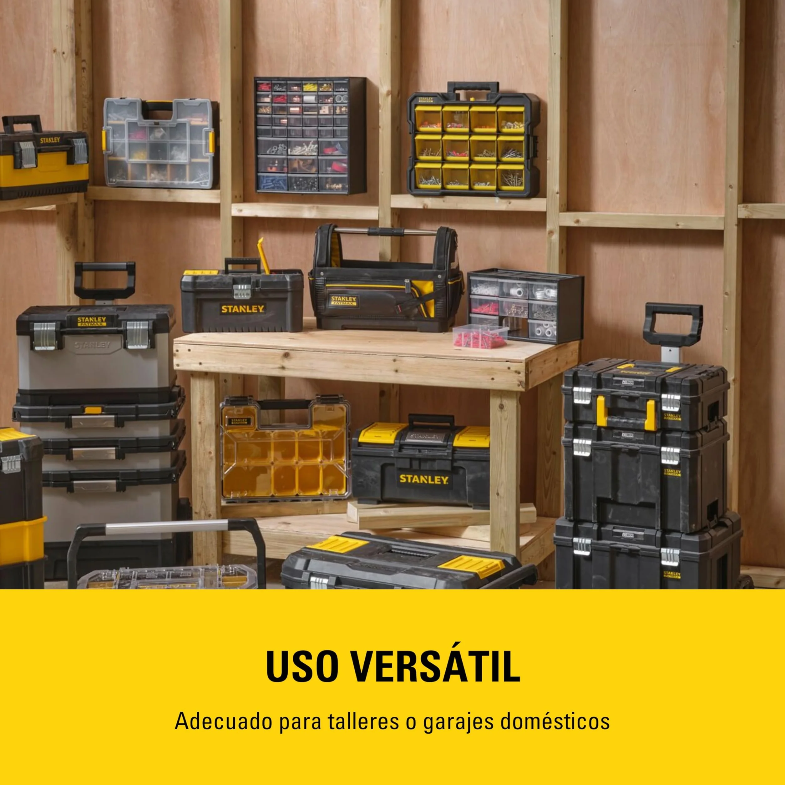 STANLEY Caja de almacenamiento multiusos con 39 cajones, 1-93-981