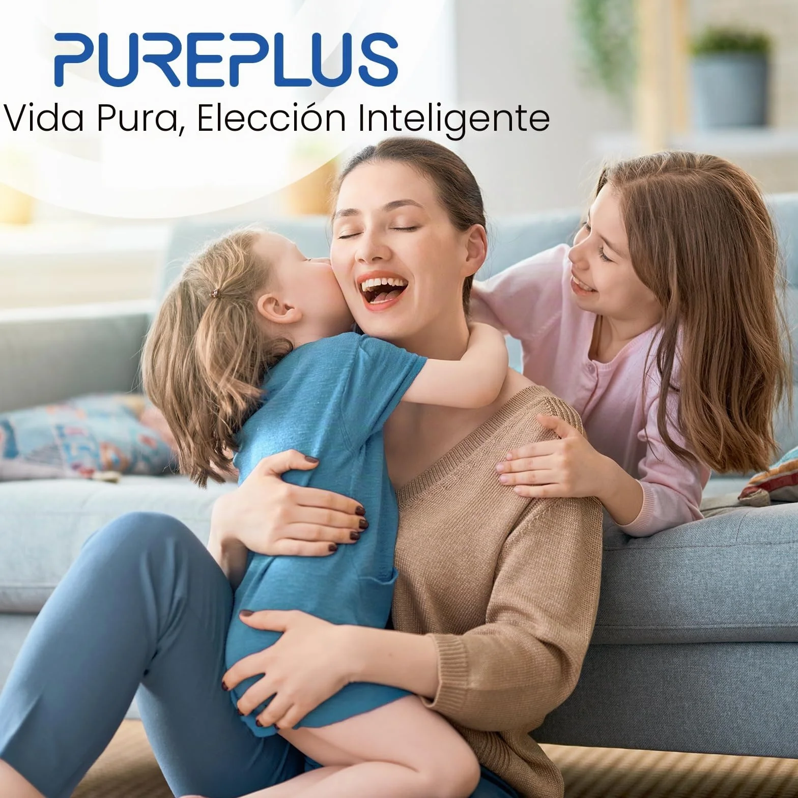 PUREPLUS ICP-S-CTO10 Cartucho Filtrante de Carbón Activado Sinterizado 10" x 2.5" Paquete de 4