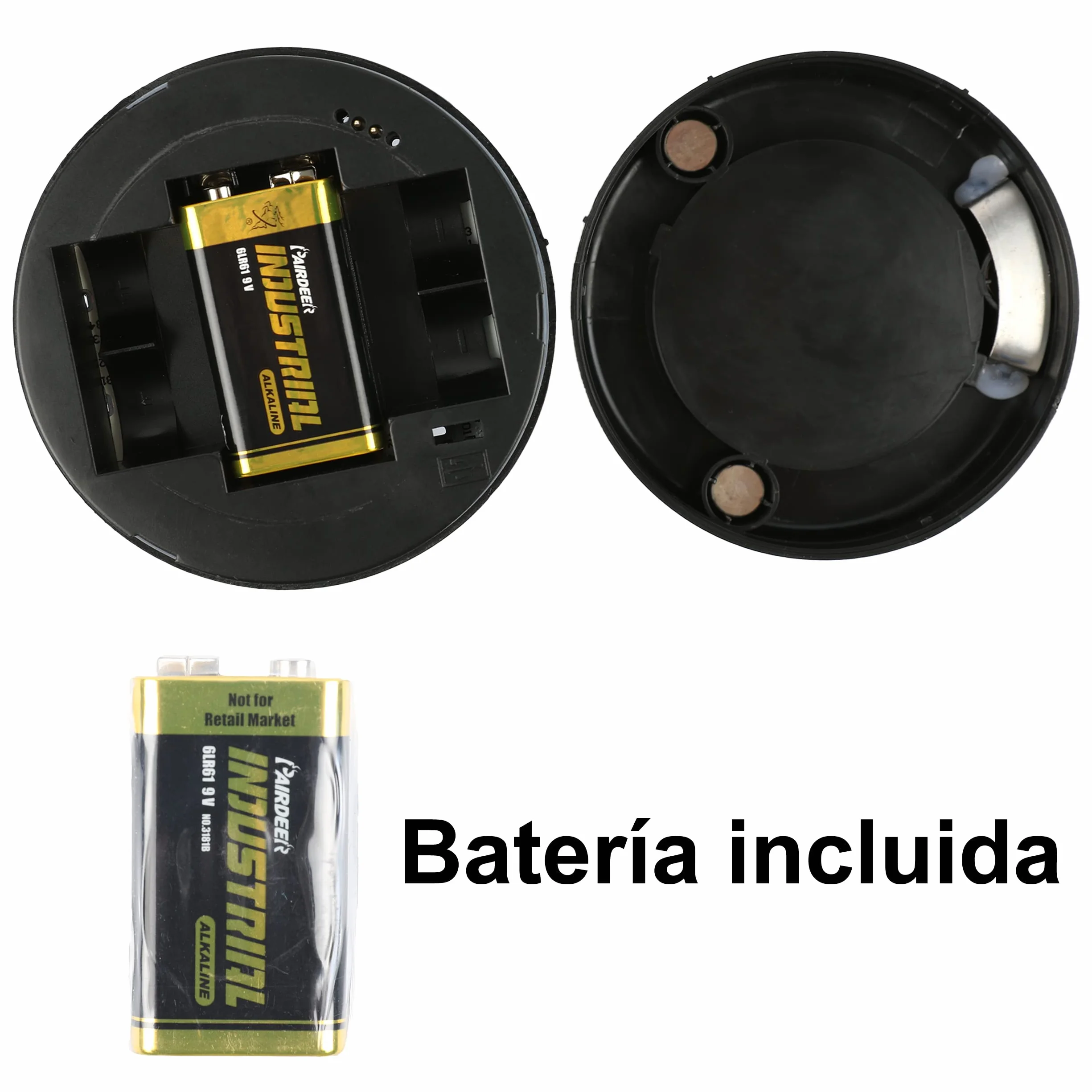 H HANSEL HOME Luz de Emergencia LED v16 IP54 Homologado DGT Base Magnética