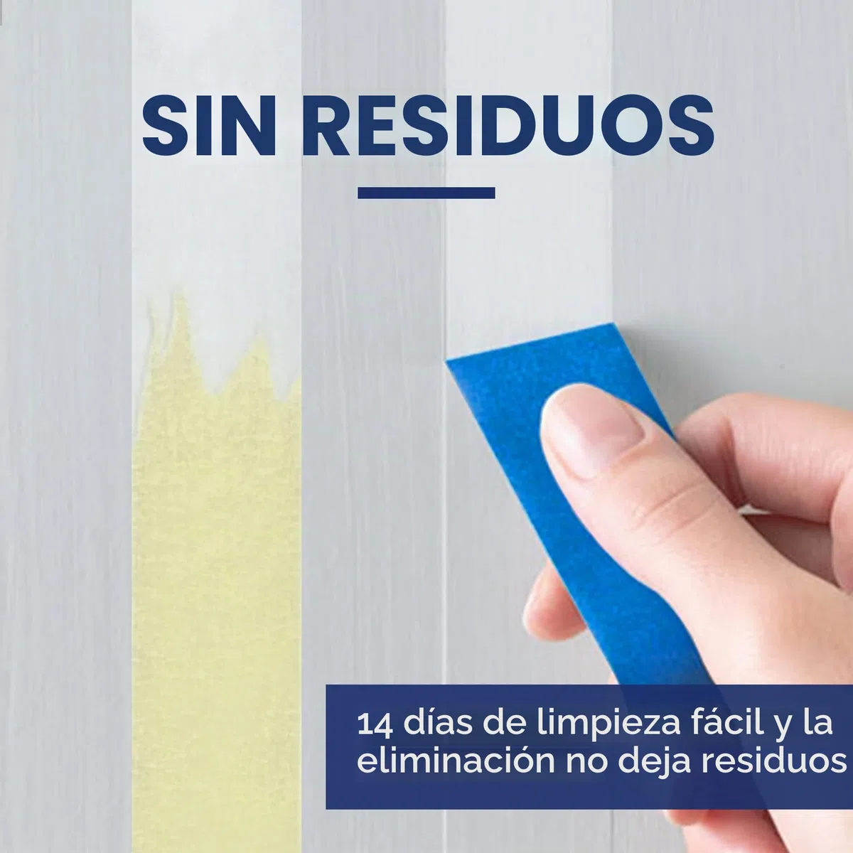 TAPEBEAR Cinta de Pintar, multisuperficie de 48mmx55m Cinta de Pintor, Cintas de enmascarar profesionales, Adhesiva no deja residuos, Anti UV para automóviles, pintura mural, 6Rollo