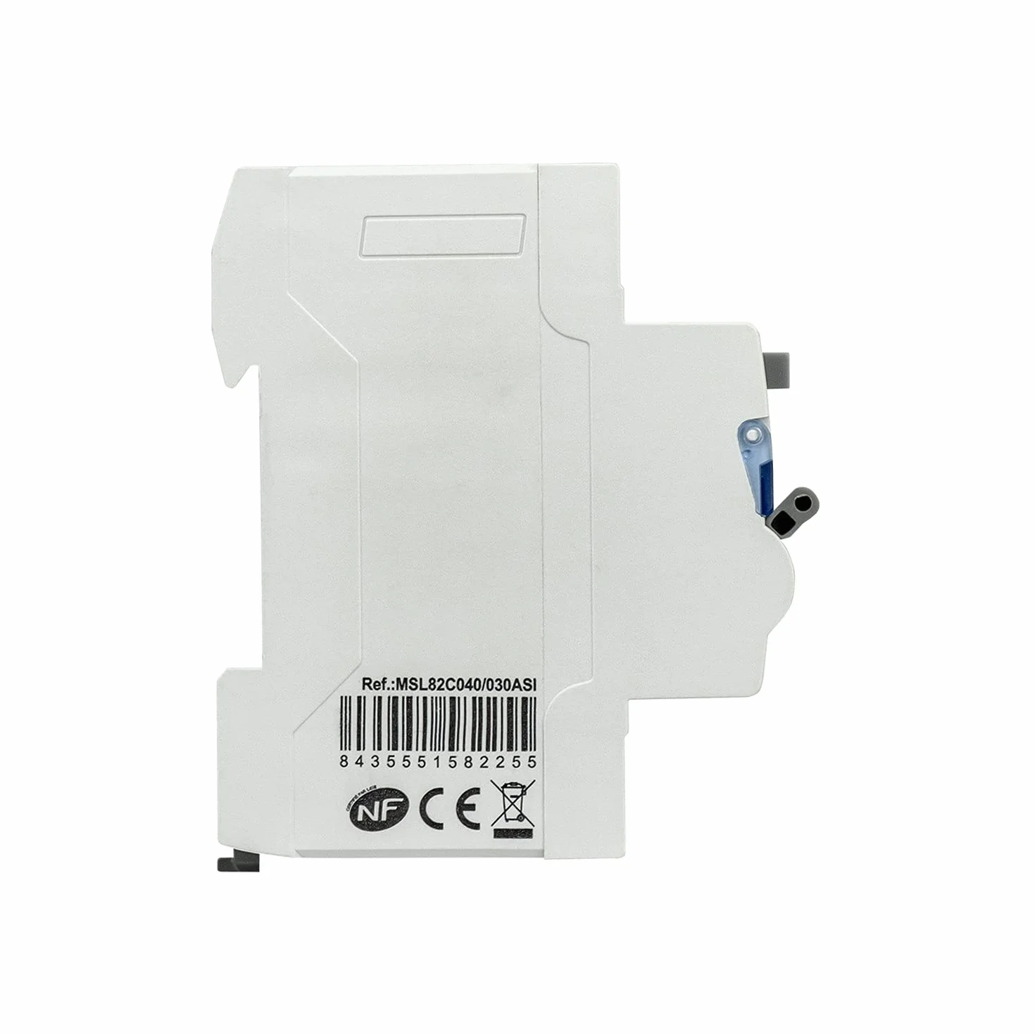 POPP Electric Interruptor Diferencial RCCB Superinmunizado Clase A SI industrial 2P 40A 30mA 300mA 6KA 1P+N MSL8A