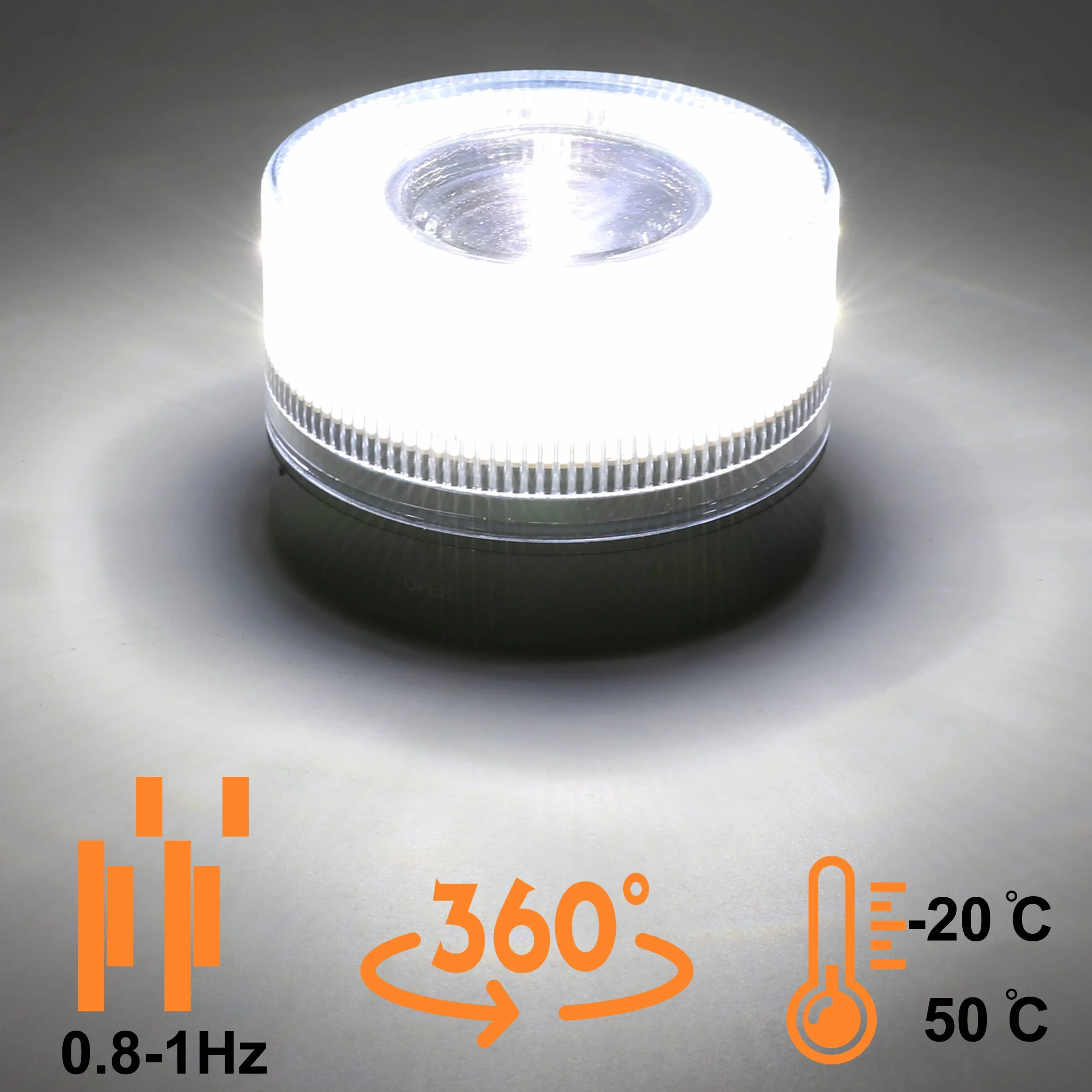H HANSEL HOME Luz de Emergencia LED v16 IP54 Homologado DGT Base Magnética