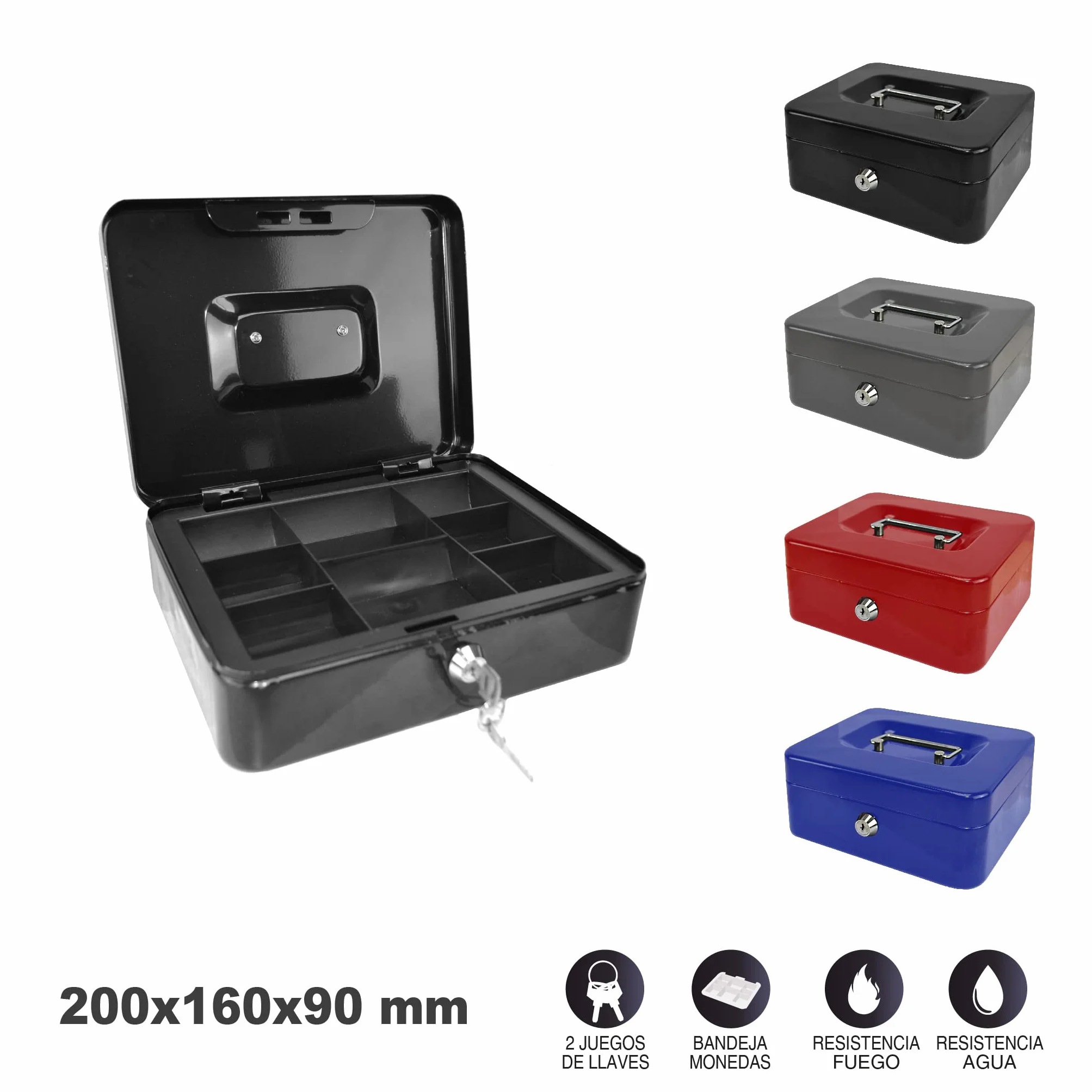 CRISCOLOR CAJA CAUDAL ROJO 200X160X90MM