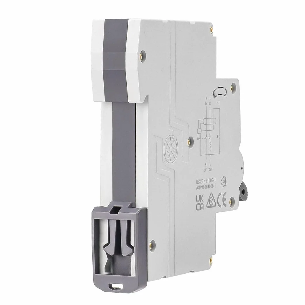 Interruptor diferencial superinmunizado Clase A, con protección sobrecorriente y fugas. RCBO espacio reducido. (40A, 2P, 30mA)