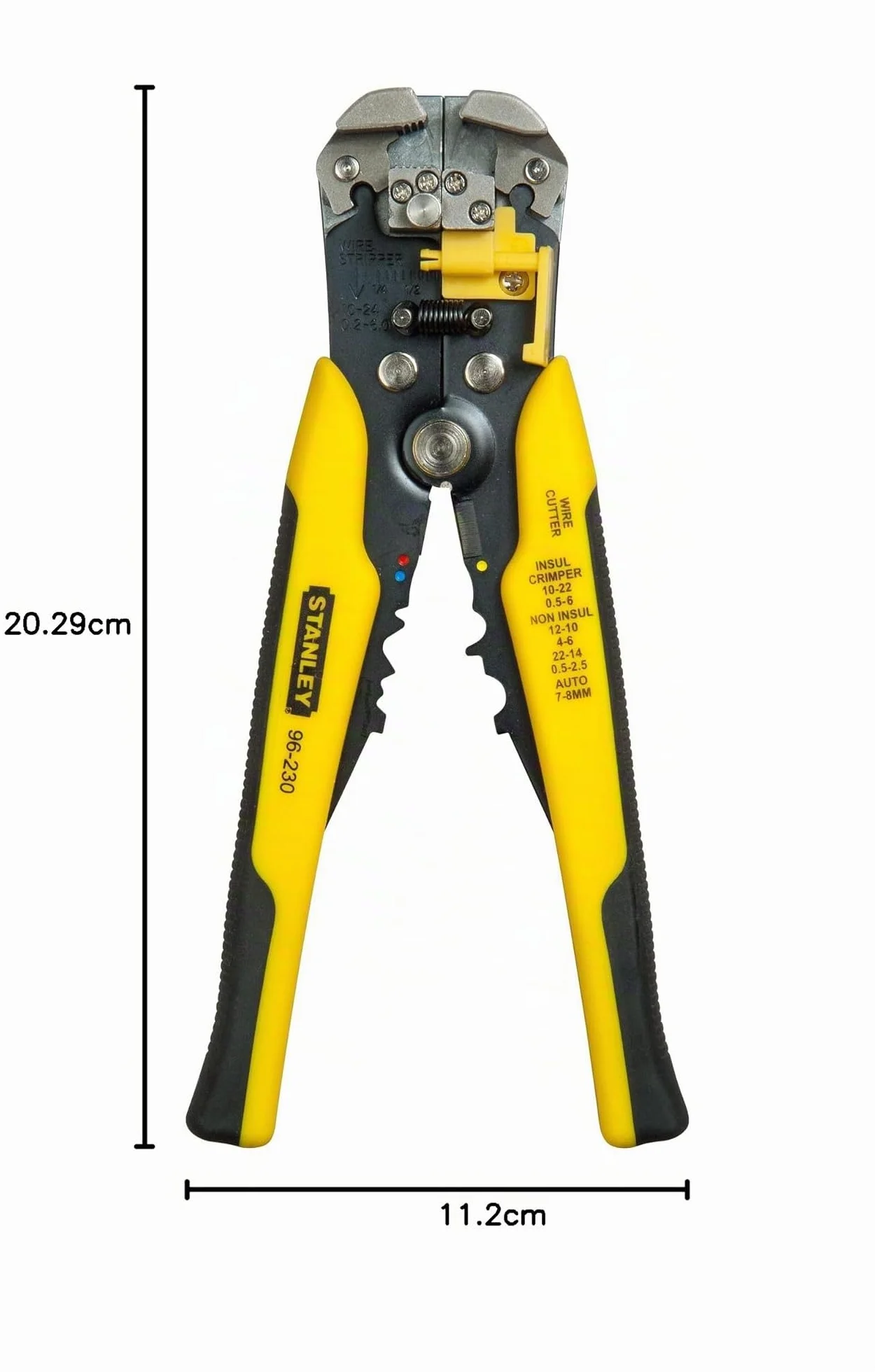 Stanley Fmht0-96230 - Alicate Pelacables Automatico, Negro, Amarillo