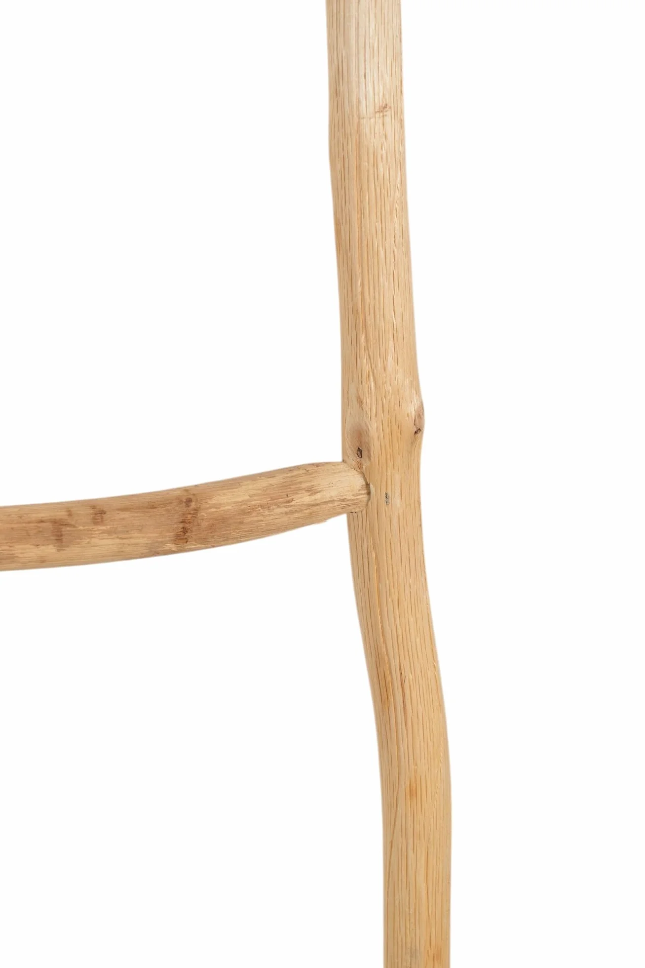Biscottini Escalera toallero baño 108 x 32 x 3 – Escalera decorativa de madera – Toallero de bambú