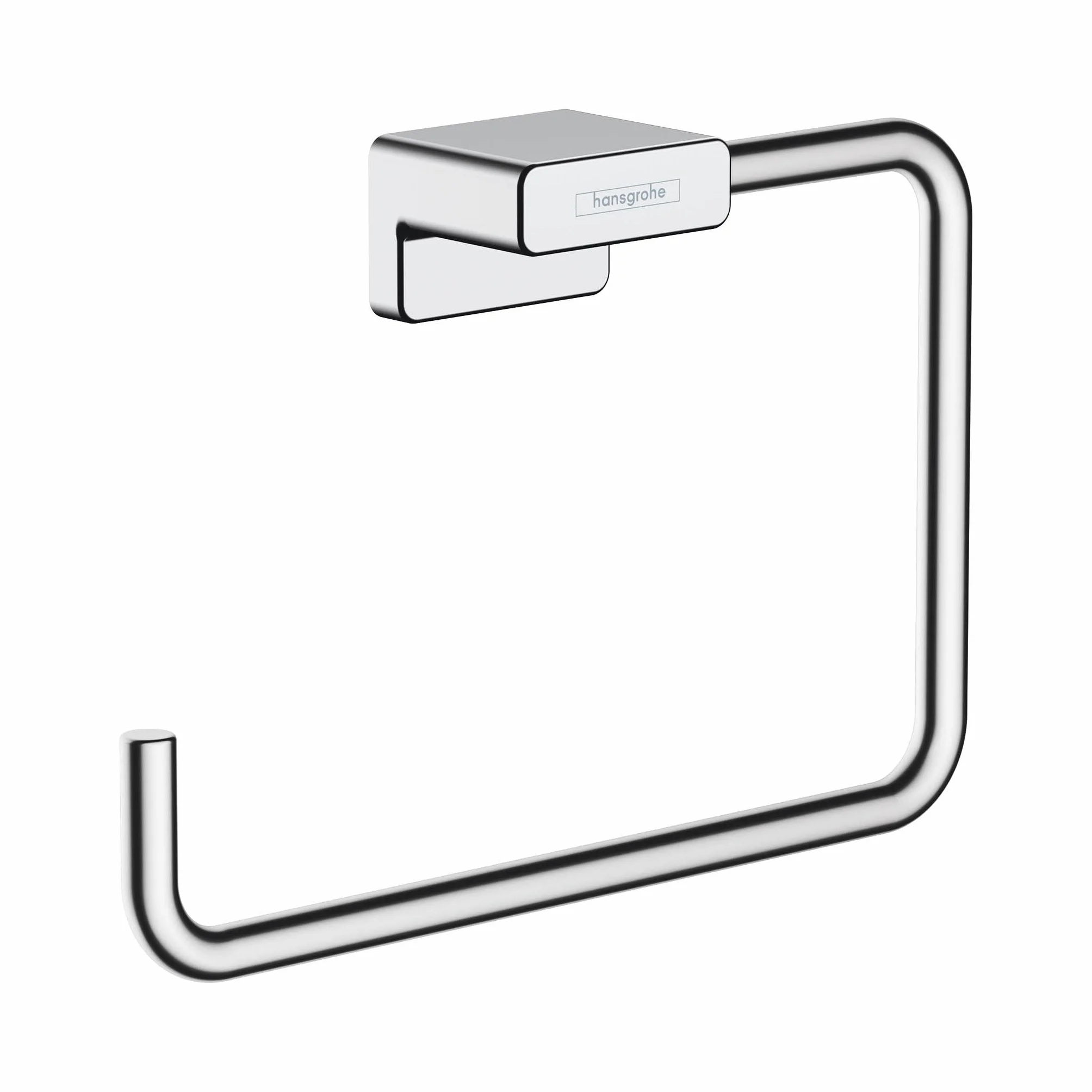 hansgrohe AddStoris Toallero de baño de aro, cromo